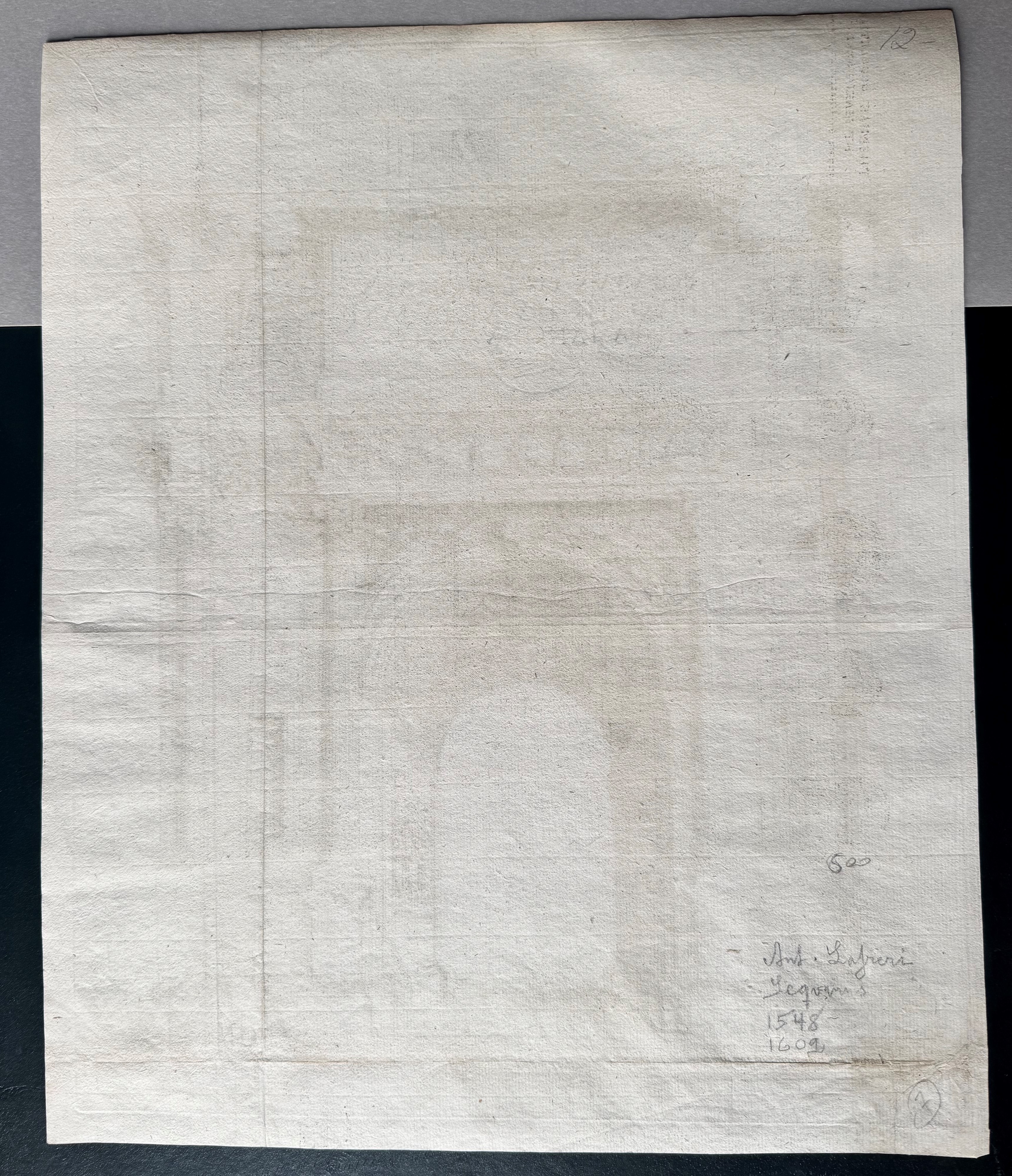Antonio Lafreri e Giovanni Orlandi, Arco di Tito, Bulino, 455 x 371 mm, 1602