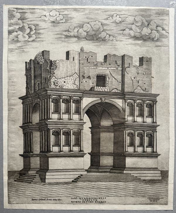Arch of Janus, from &#39;Speculum Romanae Magnificentiae&#39;