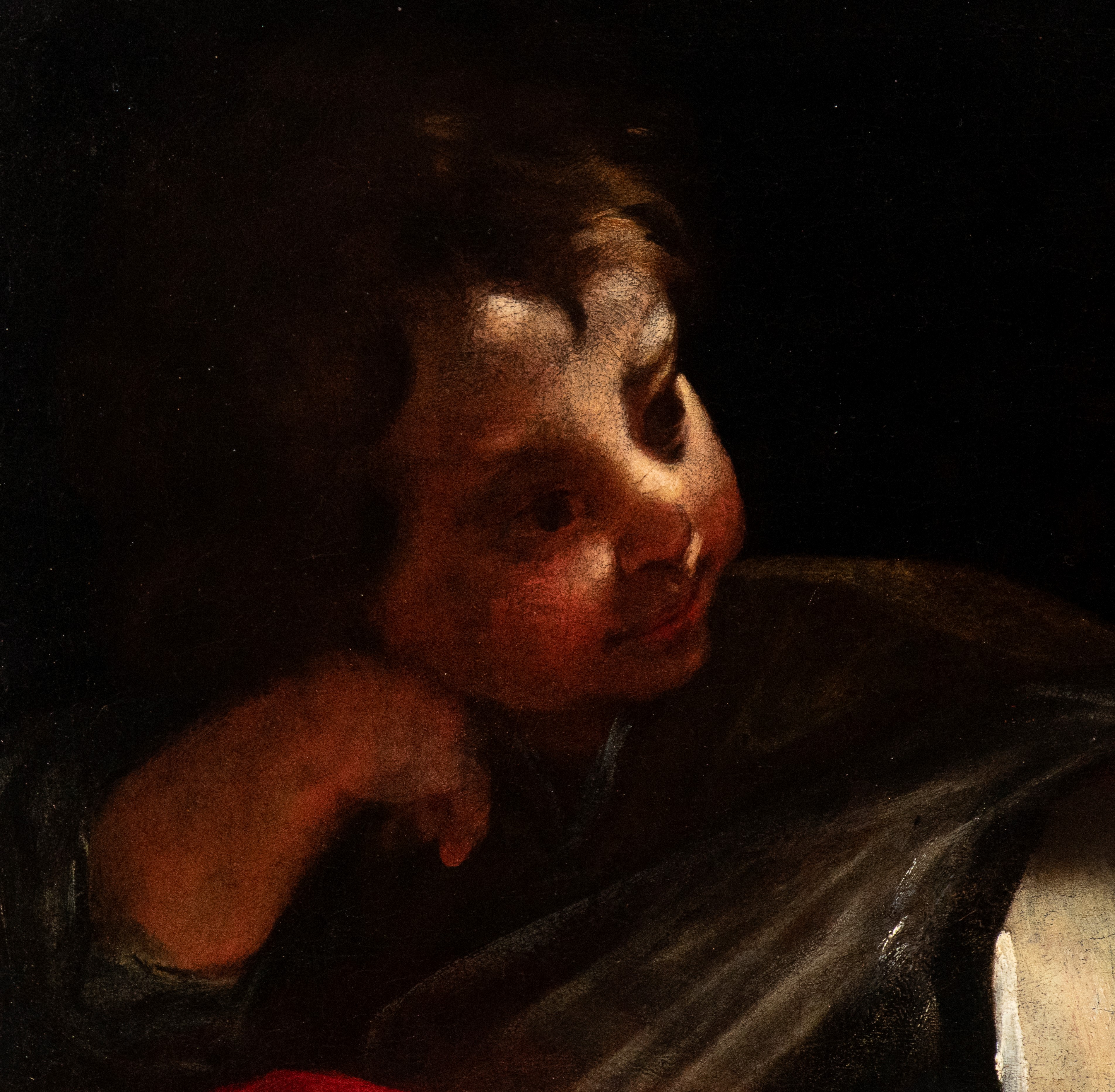 Giacomo Cavedone - Allegoria della Carità, olio su tela
