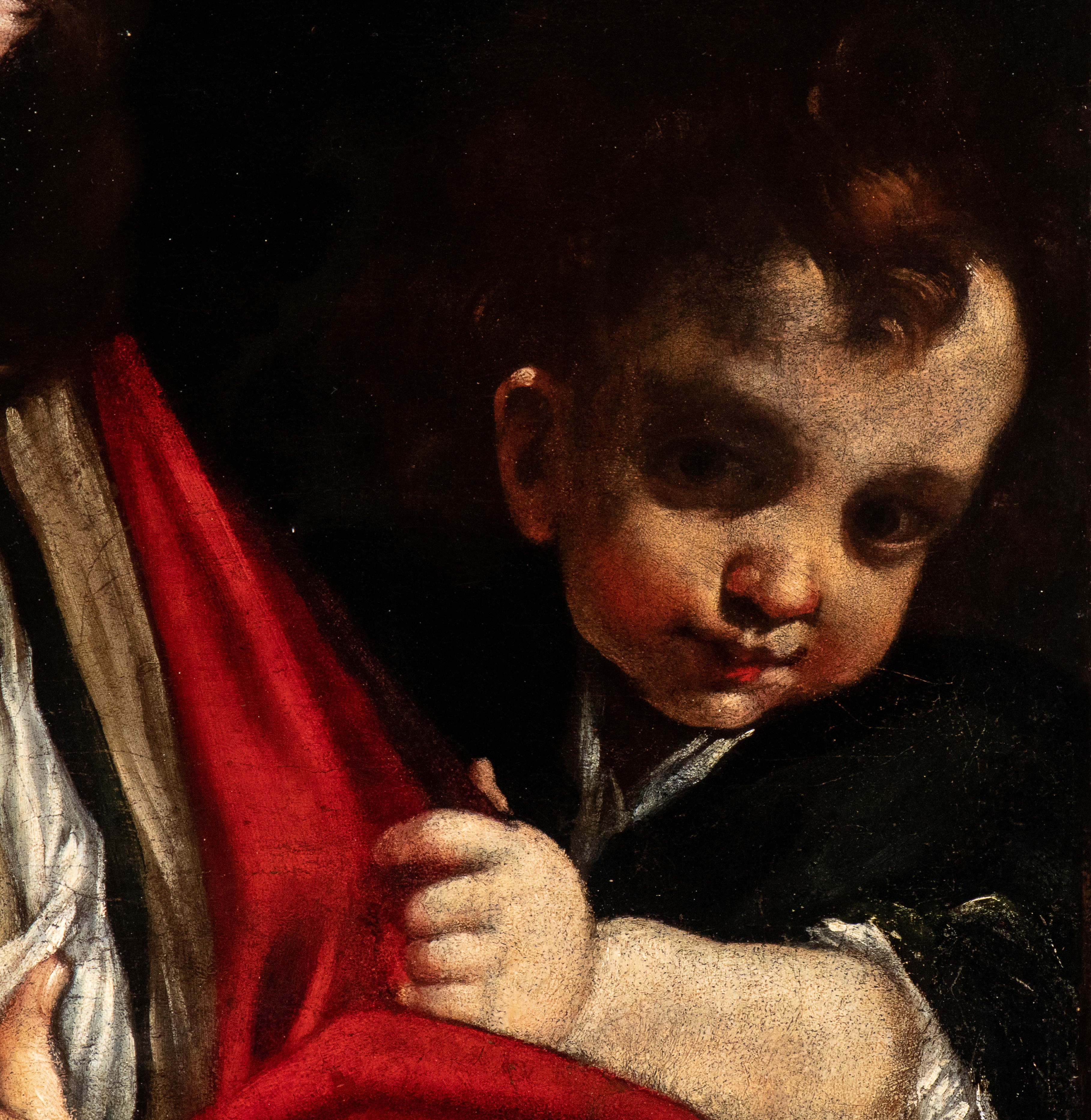 Giacomo Cavedone - Allegoria della Carità, olio su tela