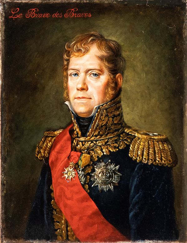 Artista francese, prima met&#224; XIX secolo - Portrait of Michel Ney, Marshal of Napoleon Bonaparte