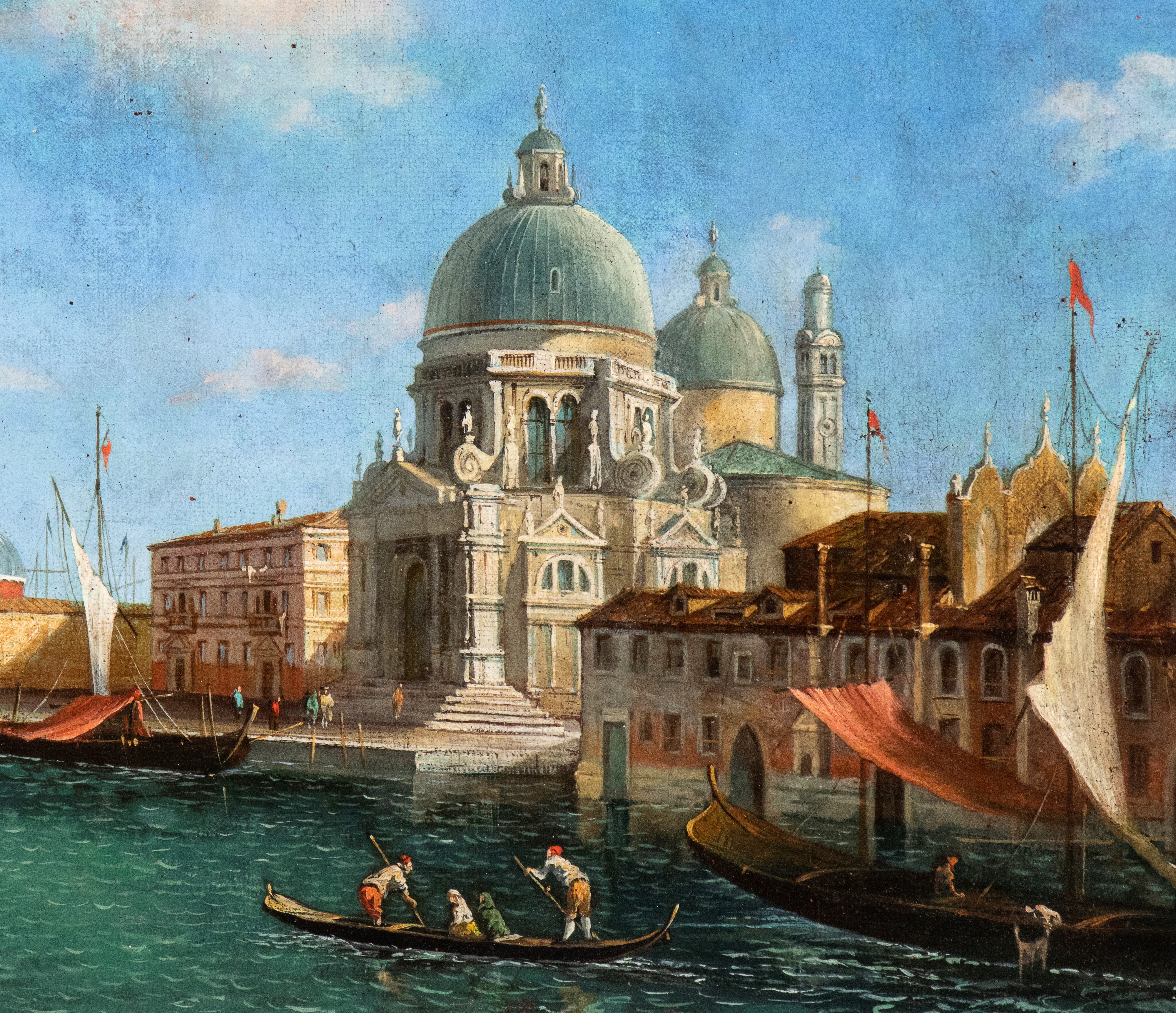 Veduta del Canal Grande con Santa Maria della Salute e Punta della Dogana