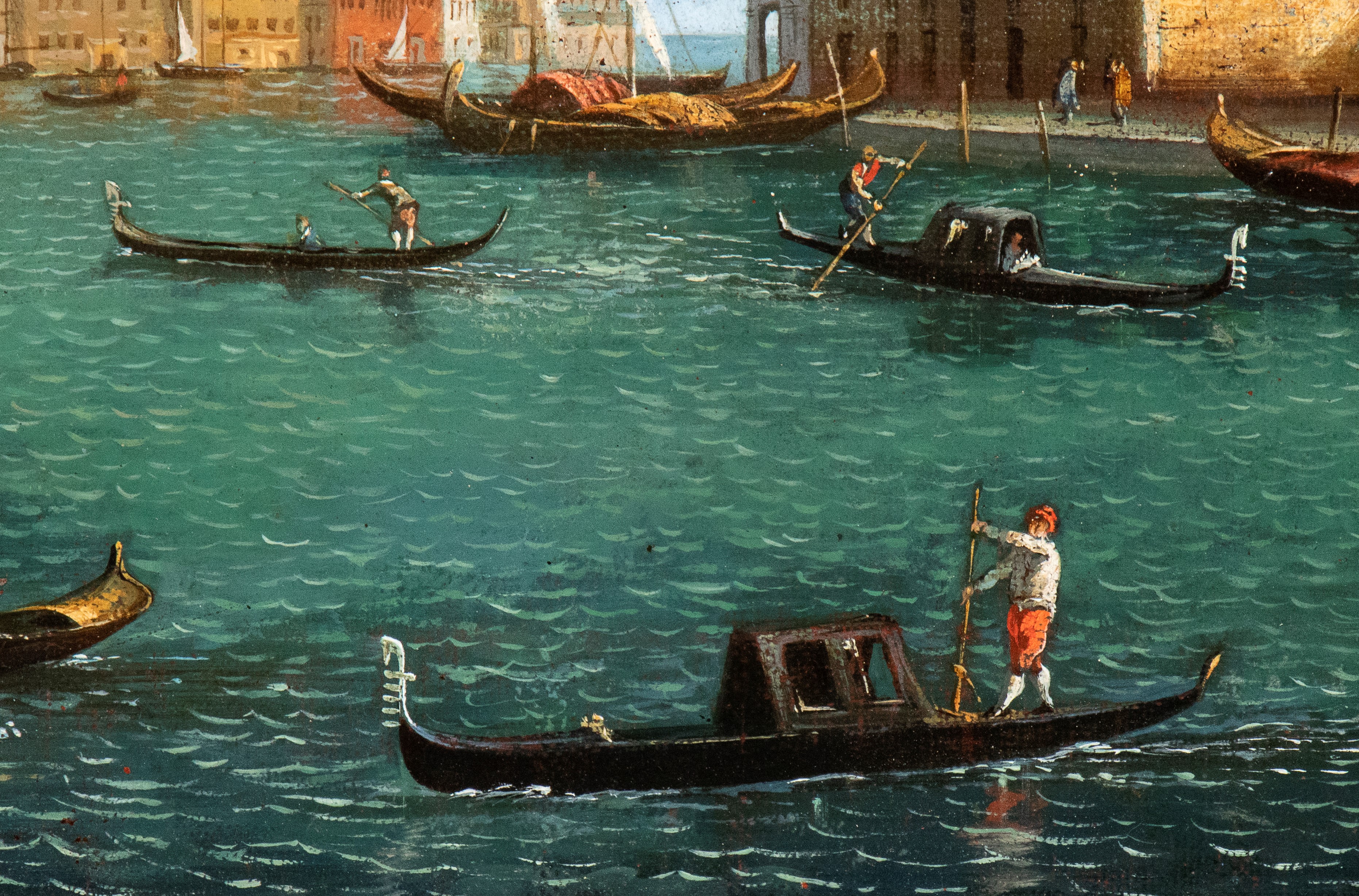 Veduta del Canal Grande con Santa Maria della Salute e Punta della Dogana