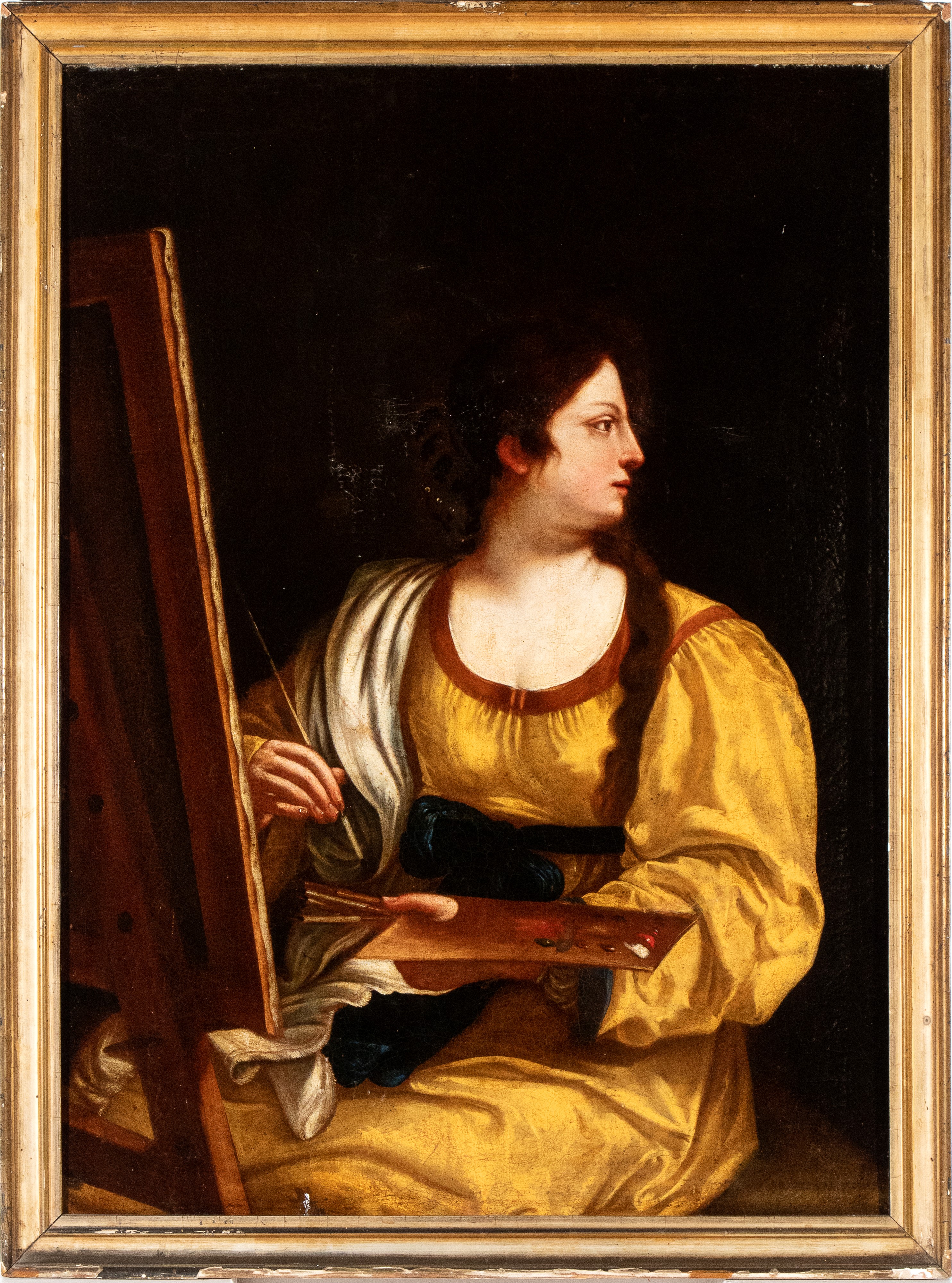 Giovanni Francesco Barbieri il Guercino - Allegoria della Pittura, olio su tela
