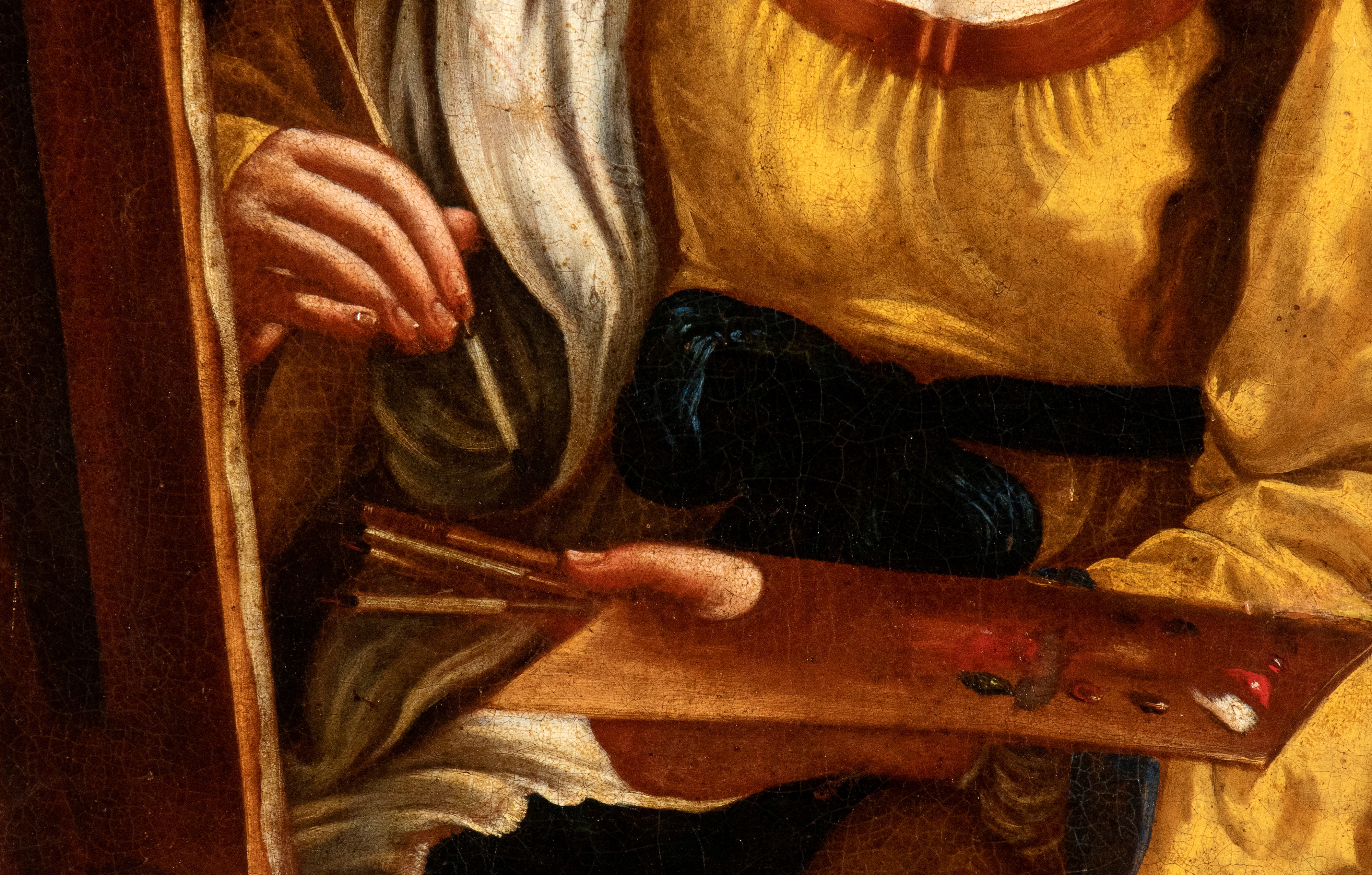 Giovanni Francesco Barbieri il Guercino - Allegoria della Pittura, olio su tela