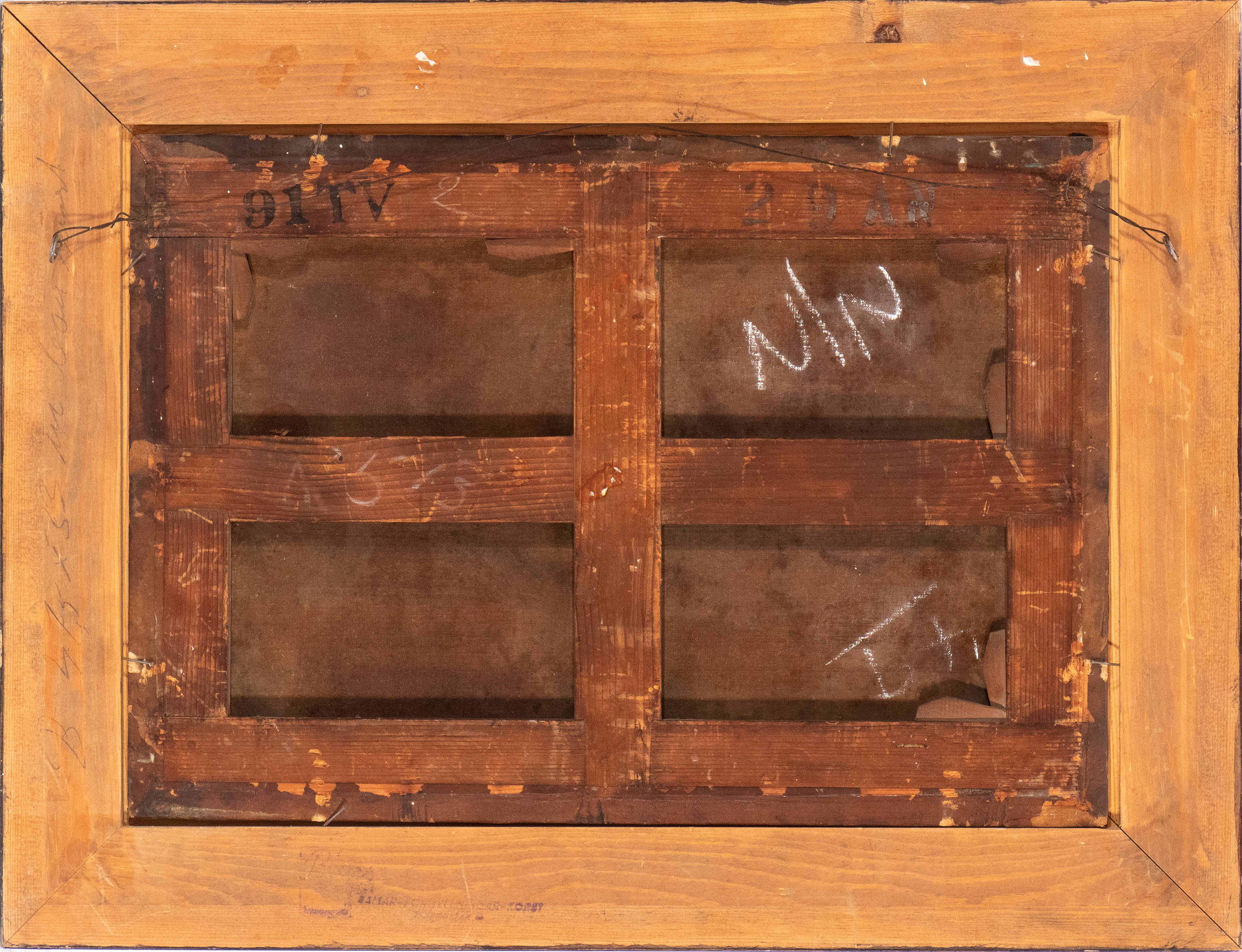 Artista Italiano, XVIII Secolo - Autore sconosciuto, Ingresso di Cristo a Gerusalemme e Sovrano i...