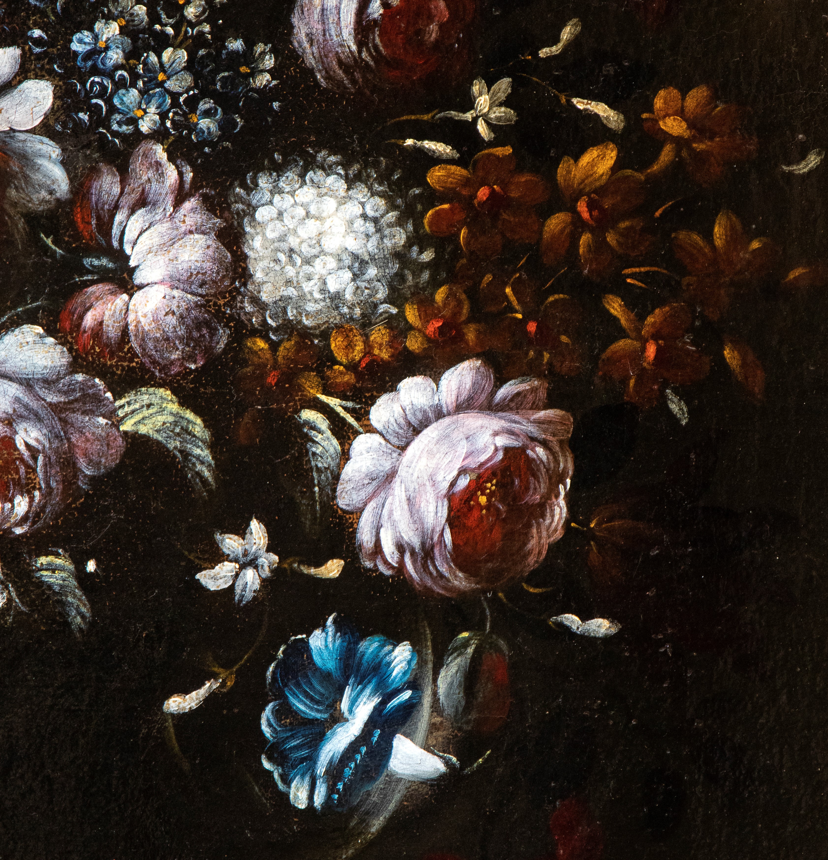 Artista Fiammingo, XVII Secolo - Bouquet di fiori, olio su tela