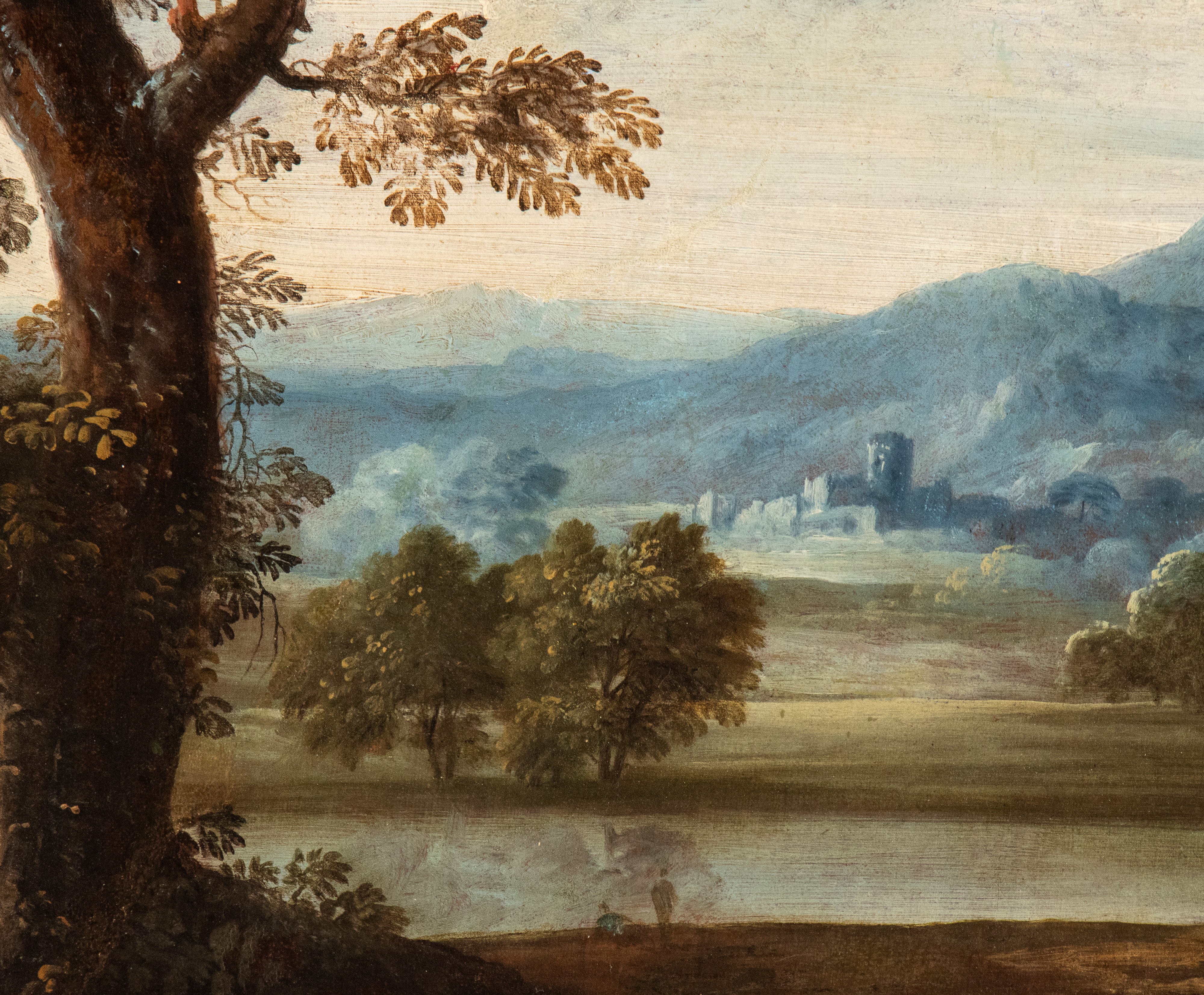 Paesaggio con incontro ad Emmaus