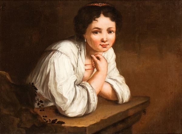 Artista lombardo, XVIII secolo - Portrait of a Lady