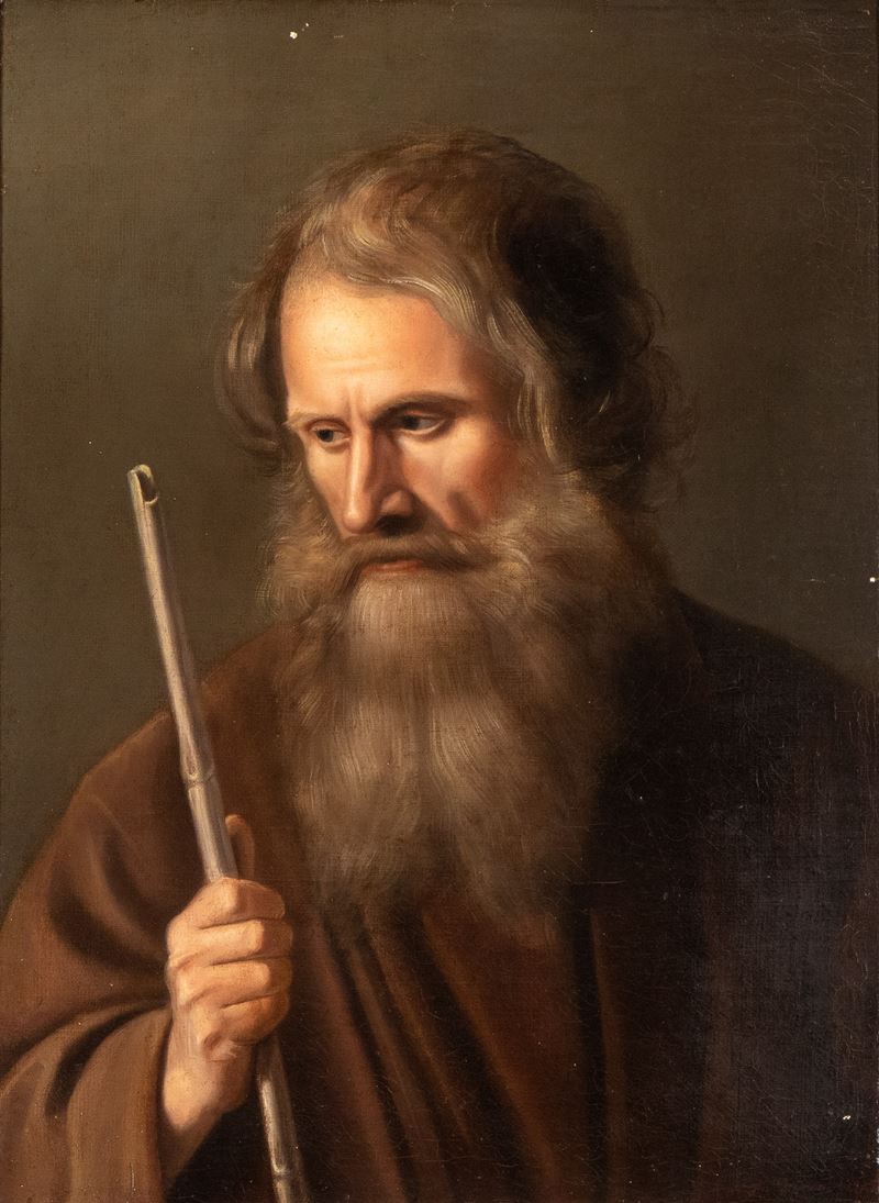 Artista Emiliano, XVIII Secolo - Autore ignoto, San Giuseppe - Olio su tela