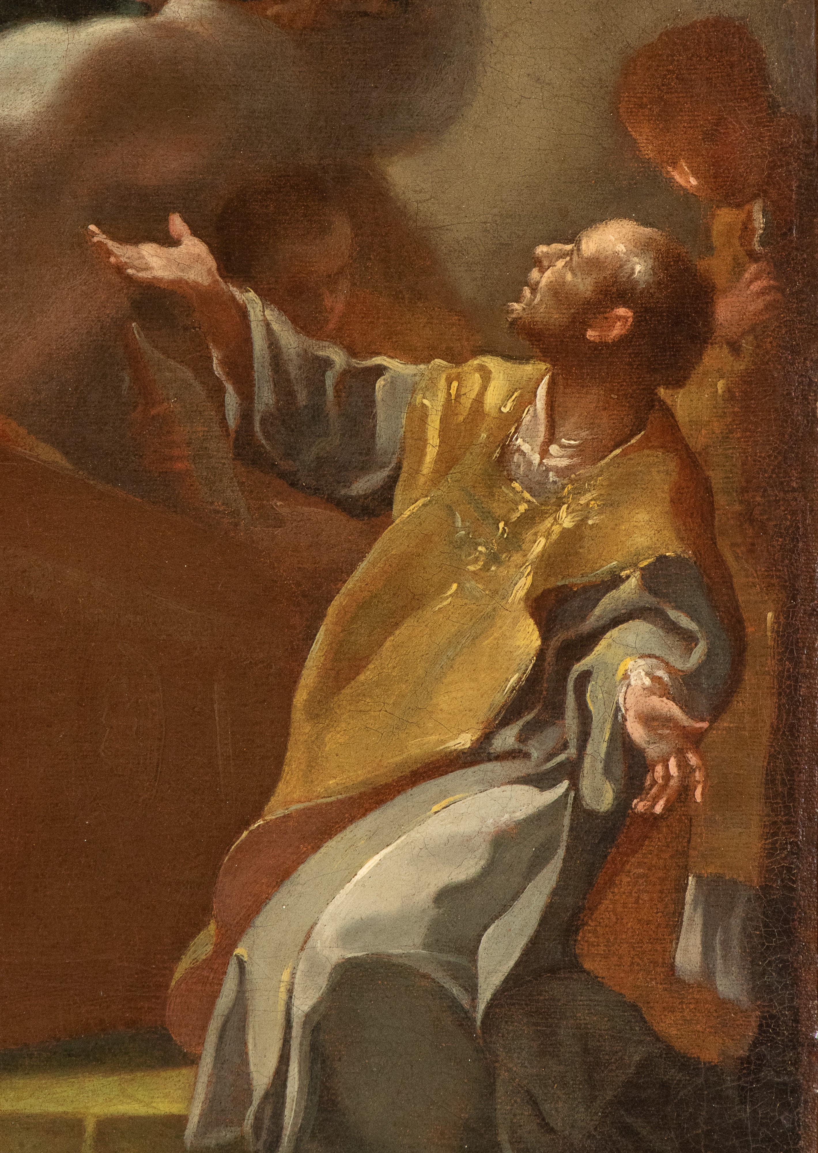 Antonio González Velázquez - Visione mistica di San Filippo Neri, olio su tela