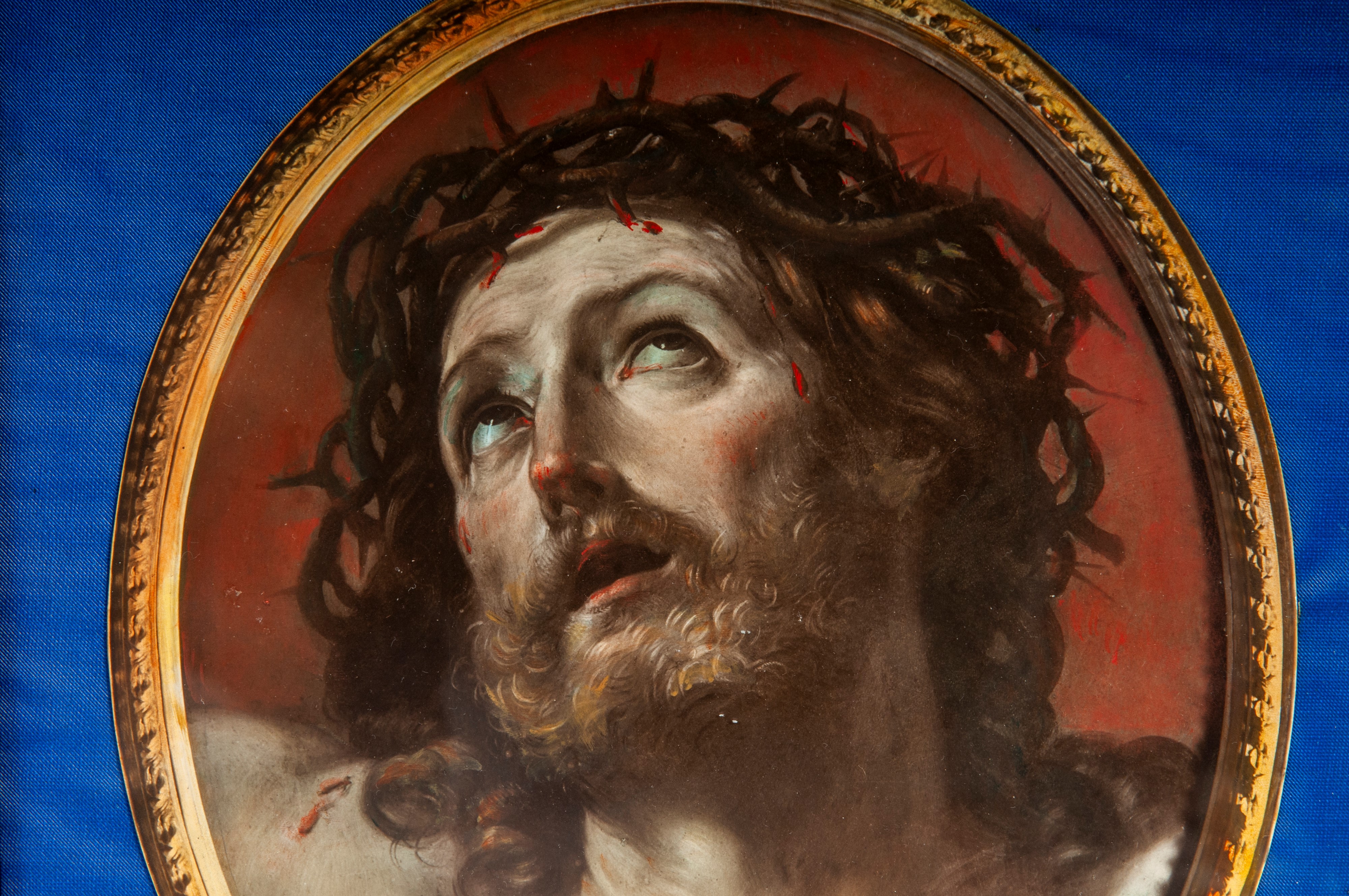 Fotografia di Cristo morente apres Guido Reni