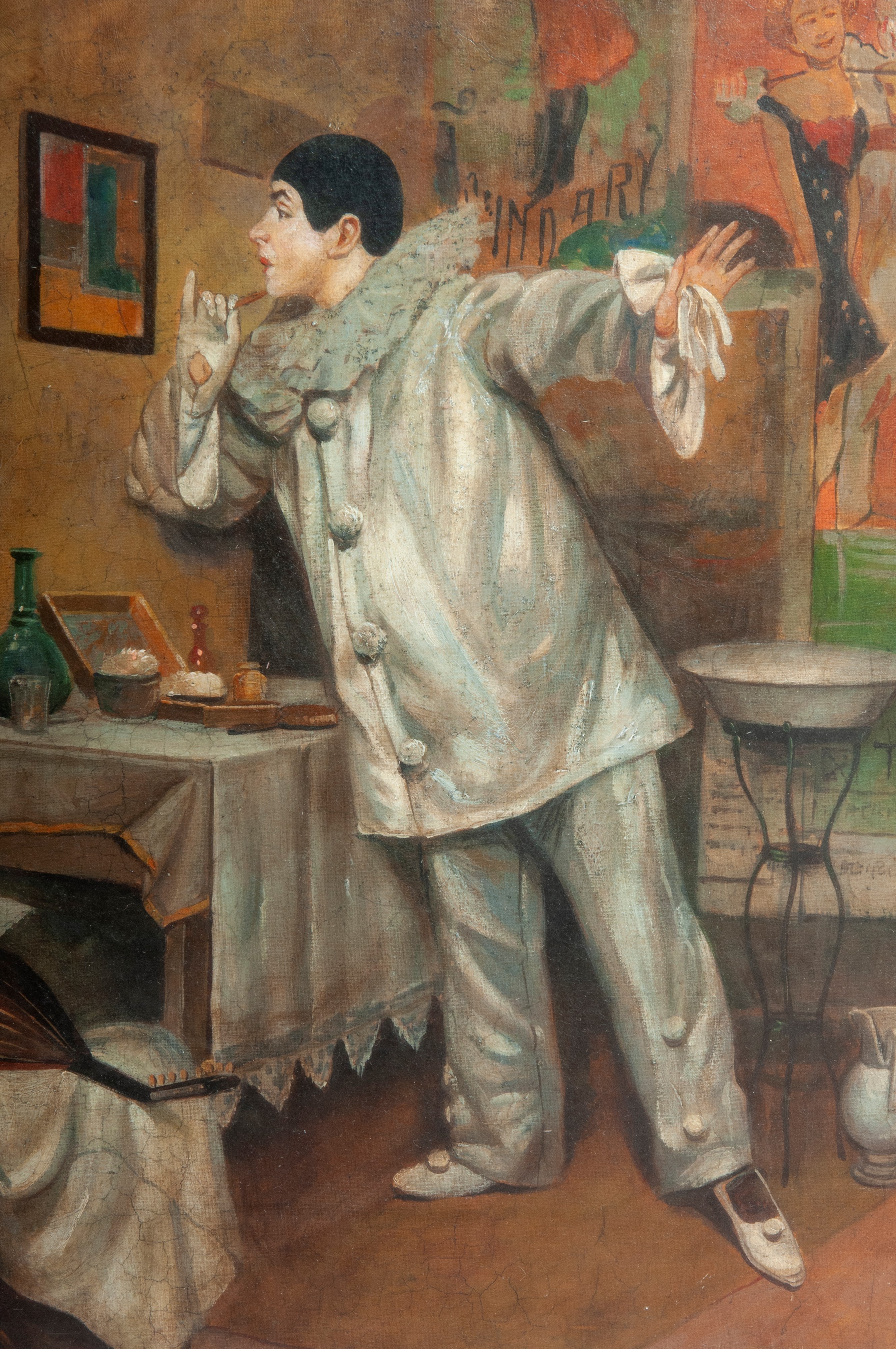 Pierrot dentro la stanza