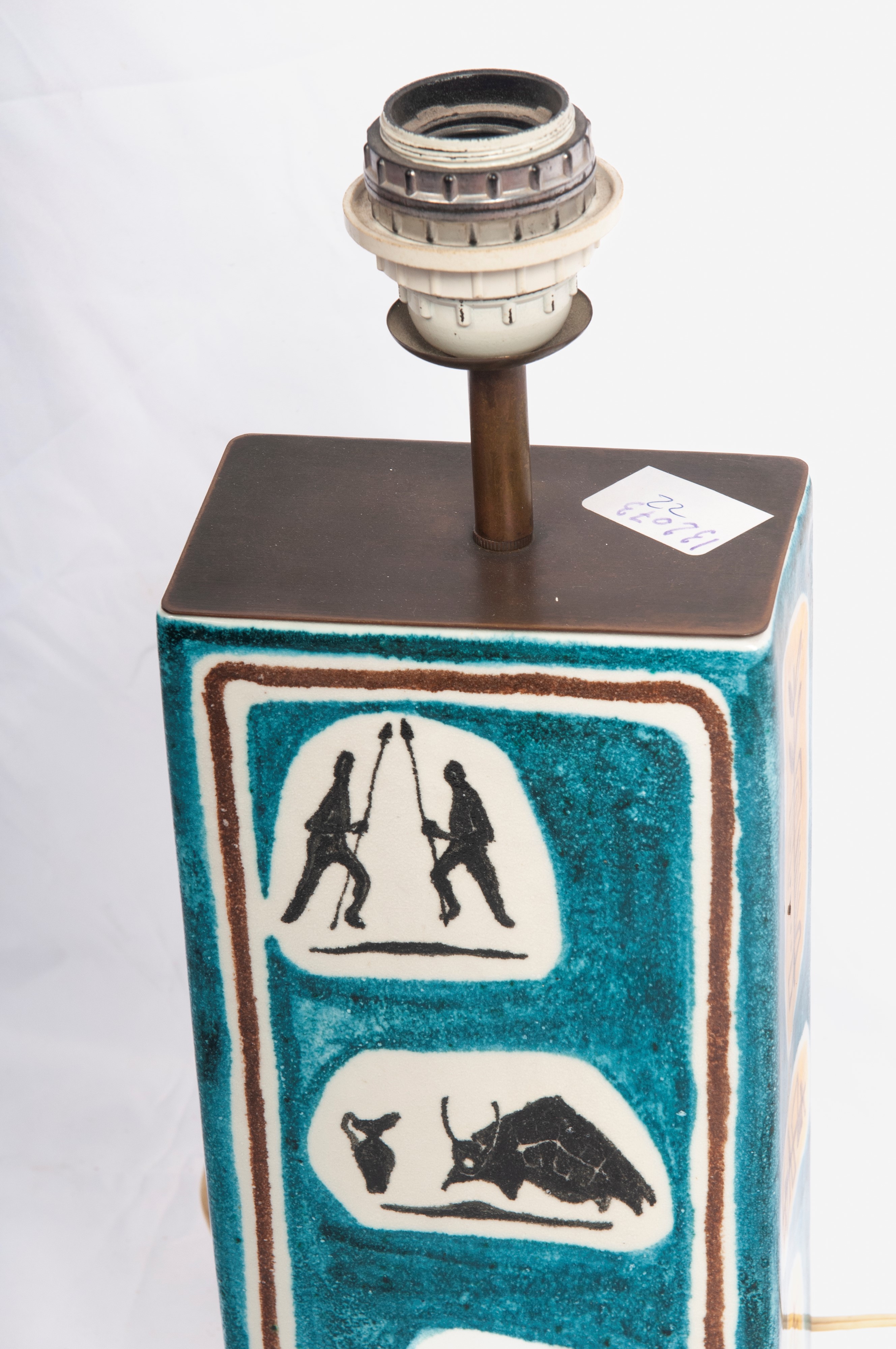 Lampada da tavolo in ceramica, Firenze 1955