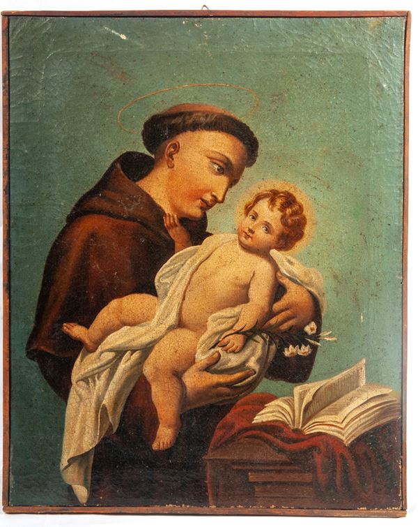 Saint Anthony of Padua with Child