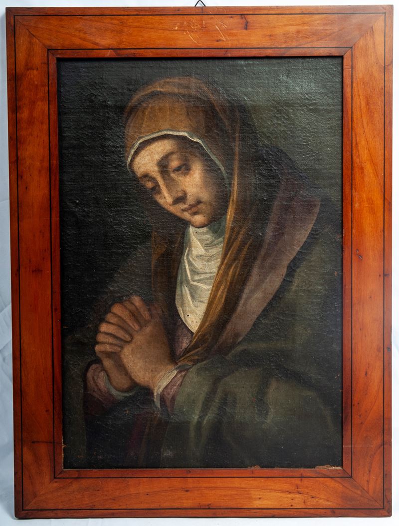 Devota in preghiera