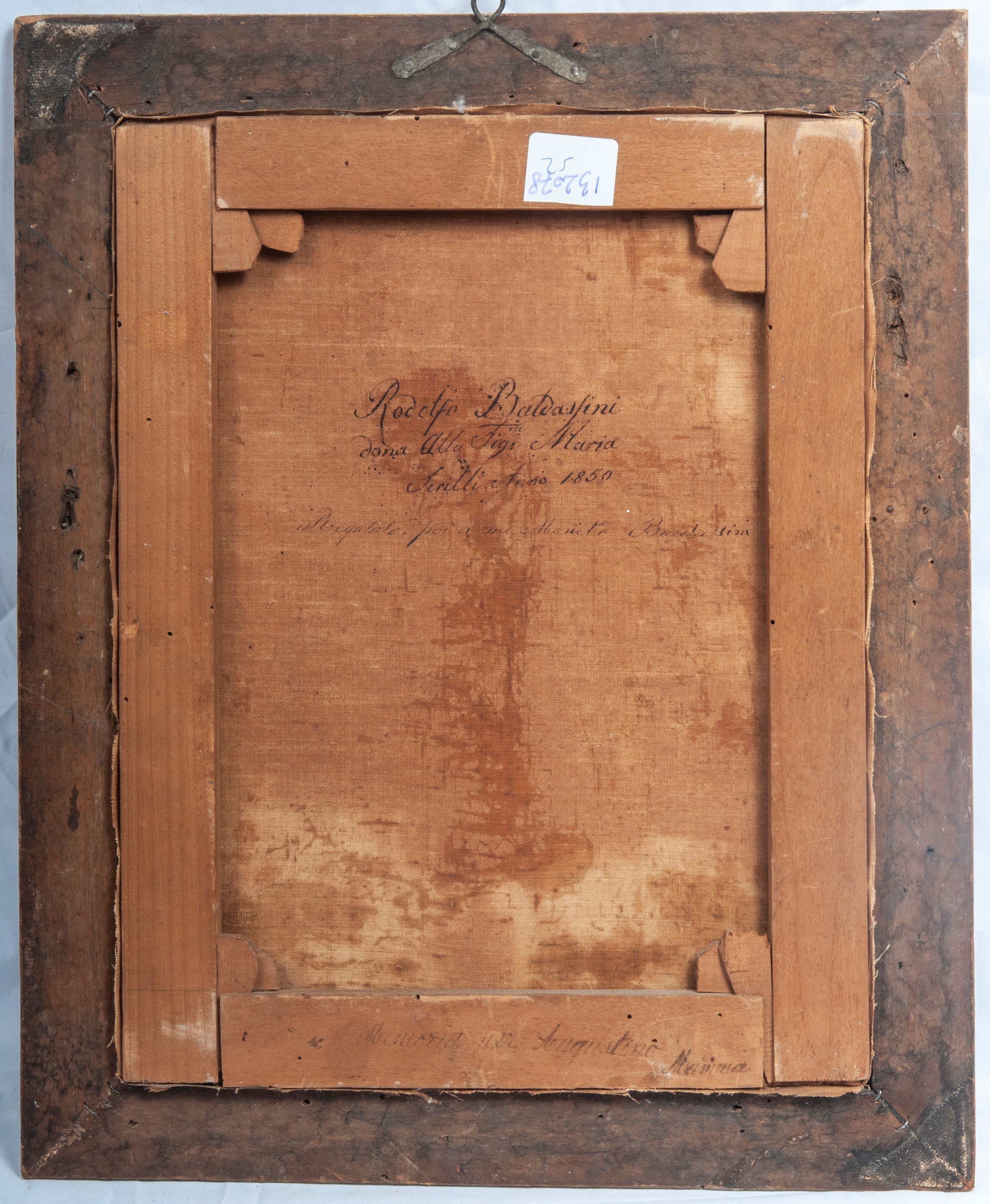 Capoletto devozionale con Madonna orante