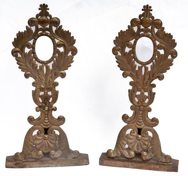 Pair of monstrances