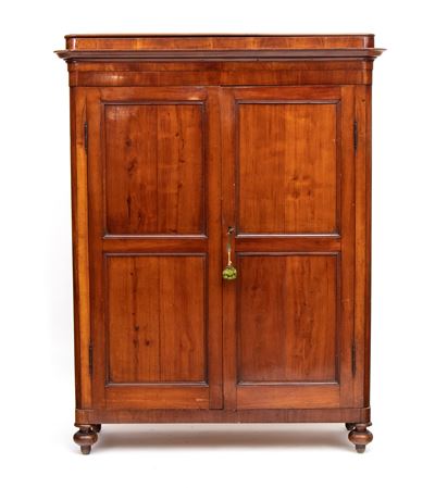Stipo francese da cucina, legno di ciliegio, Normandia, fine XVIII - inizi XIX secolo