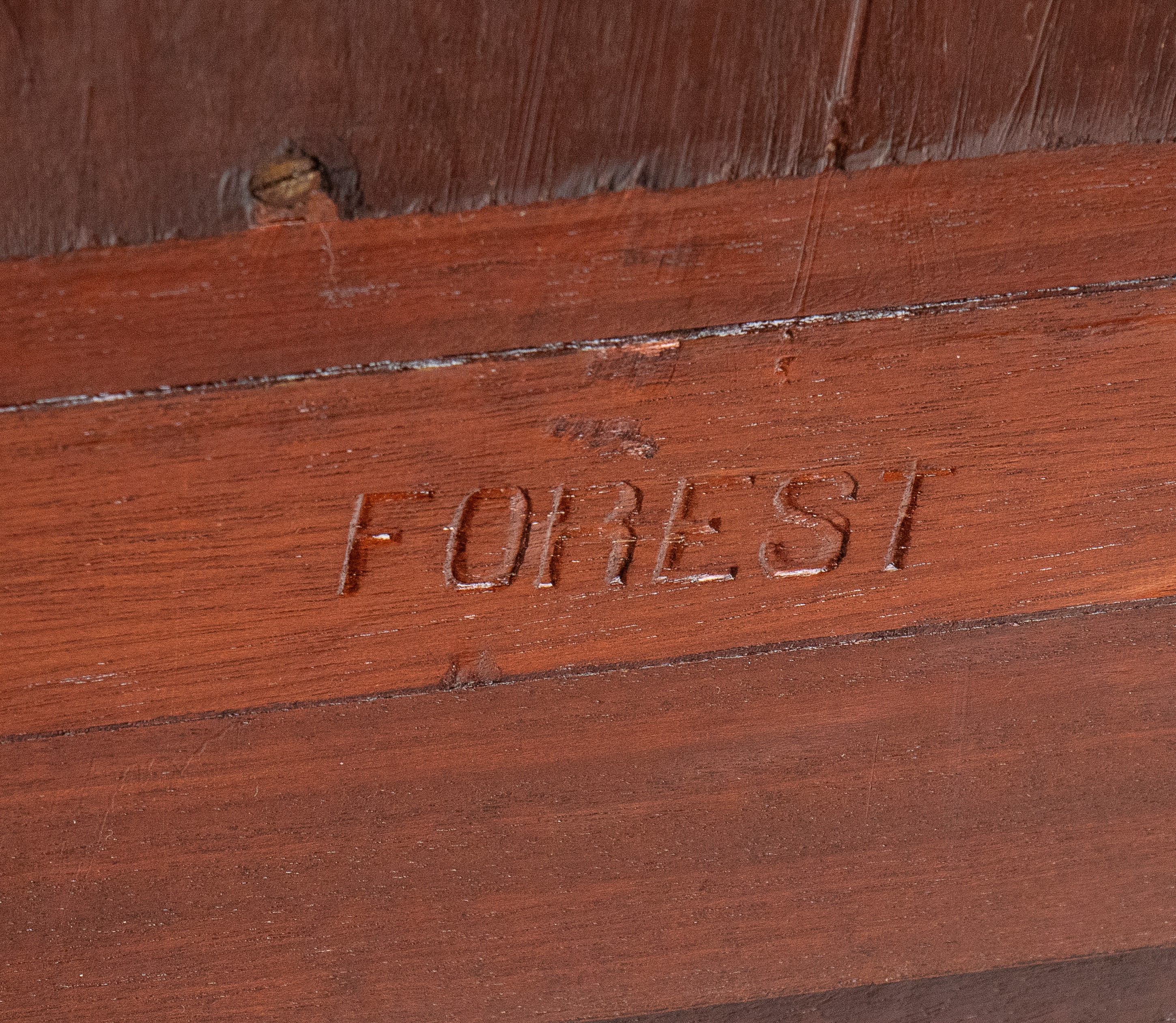 Maison Forest - Mobile “dessert” in stile Luigi XVI con marqueterie floreali e bronzo dorato
