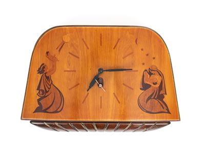 Orologio da parete Art Déco, Svezia, XX secolo