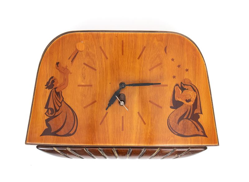 Orologio da parete Art Déco, Svezia, XX secolo