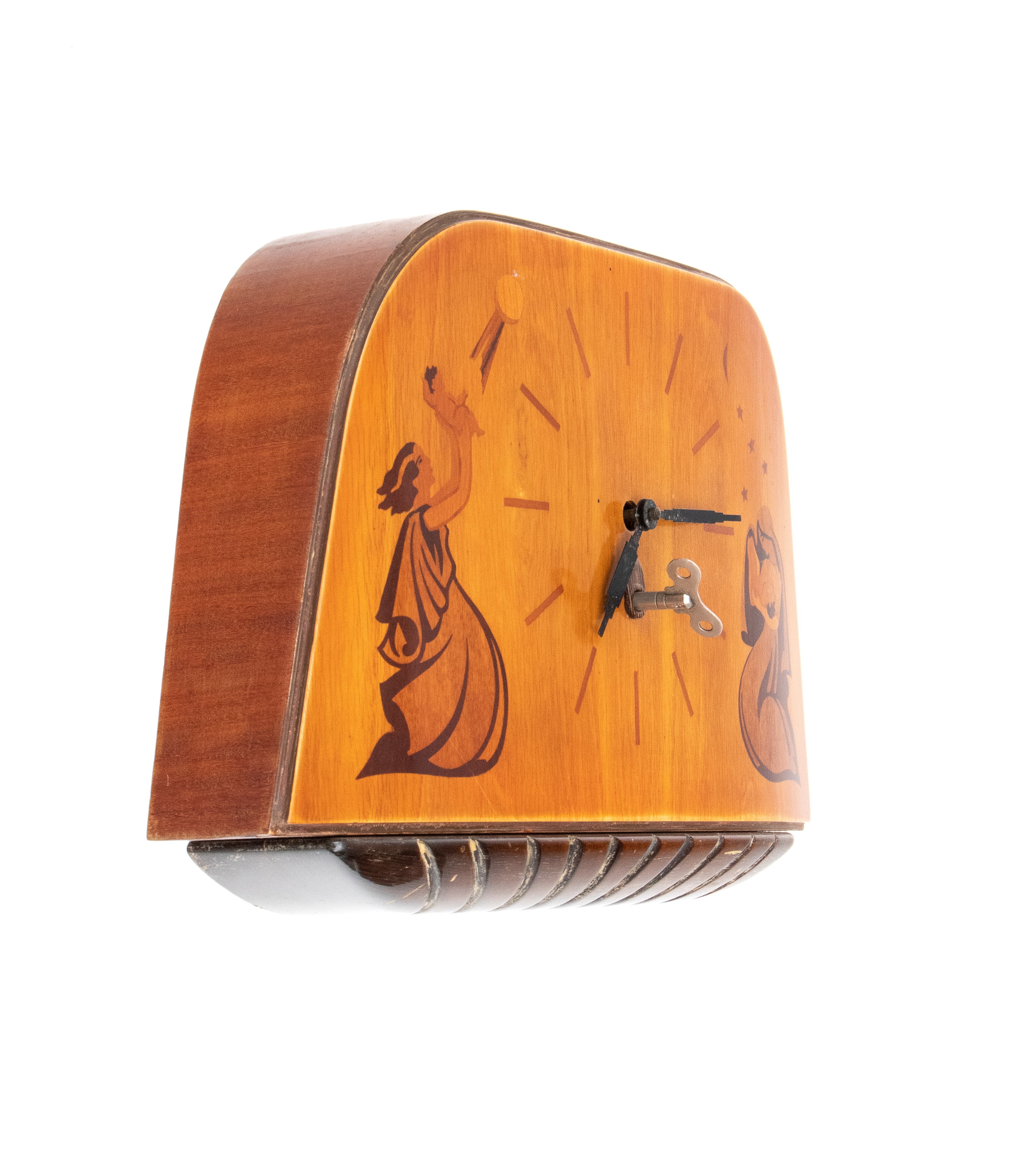 Orologio da parete Art Déco, Svezia, XX secolo