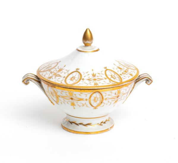 Zuccheriera in porcellana