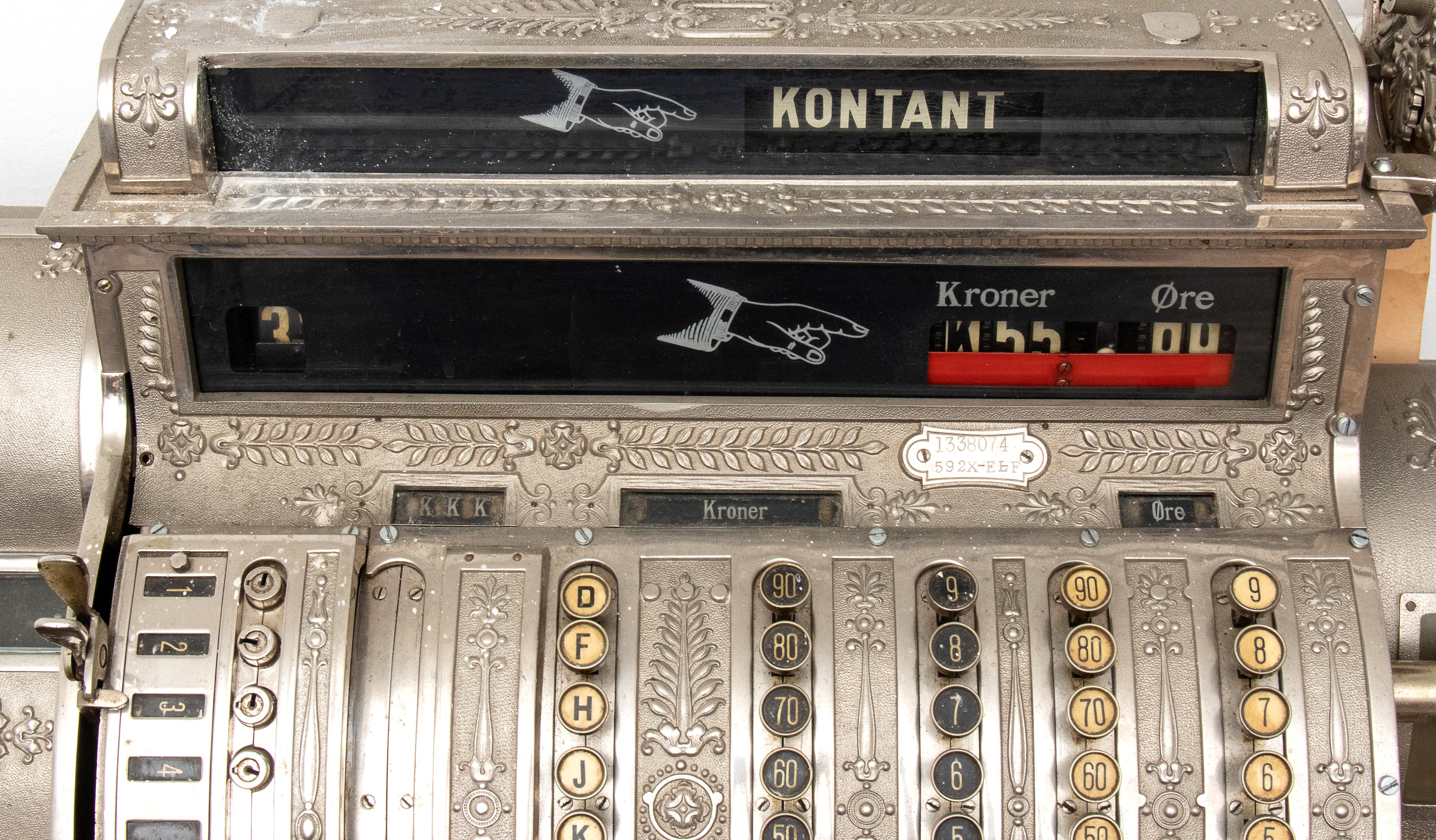 National Cash Register Company - Registratore di cassa meccanico modello 592X-ELF