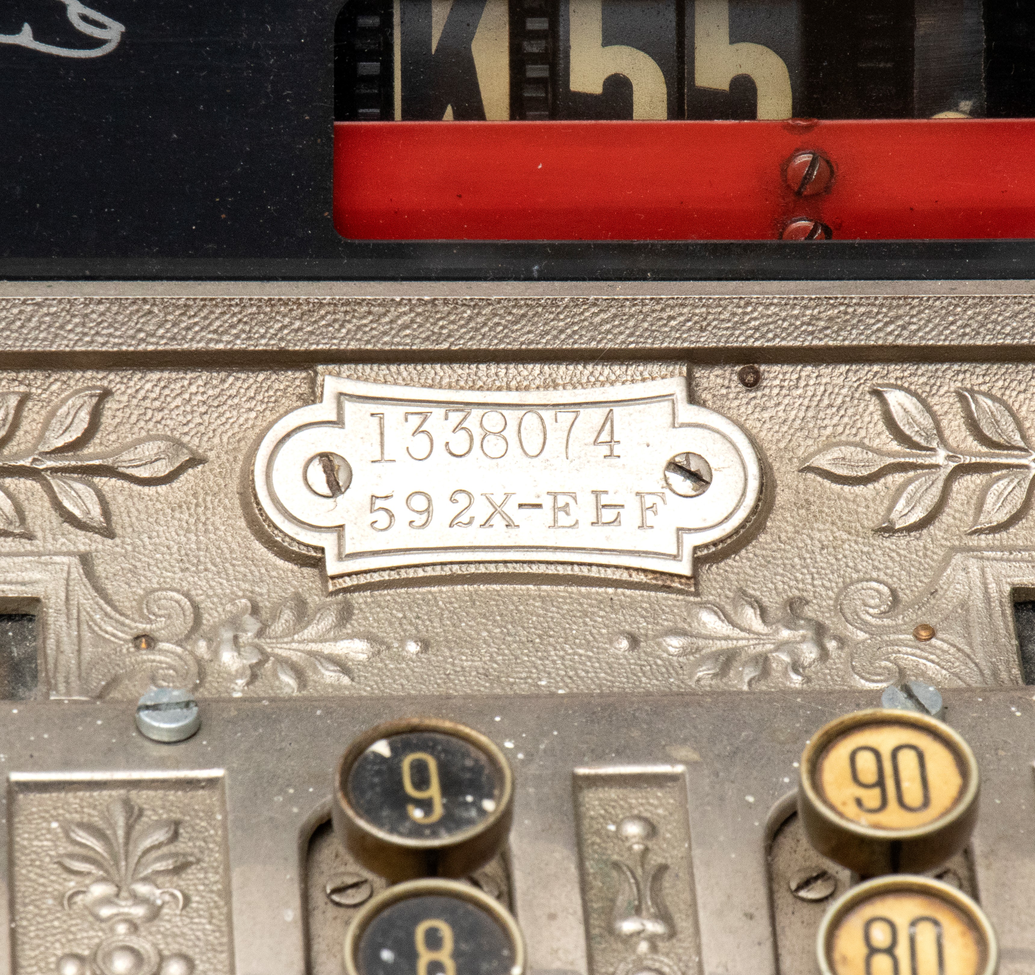 National Cash Register Company - Registratore di cassa meccanico modello 592X-ELF