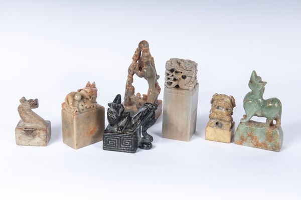 Lot of seven seals