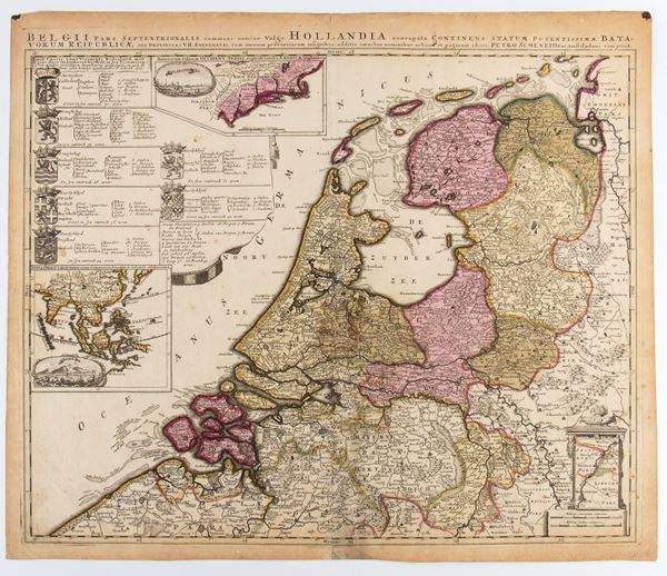 Pieter Schenck II - [Europa - Belgio - Olanda] Belgii pars Septentrionalis communi nomine vulgo Hollandia