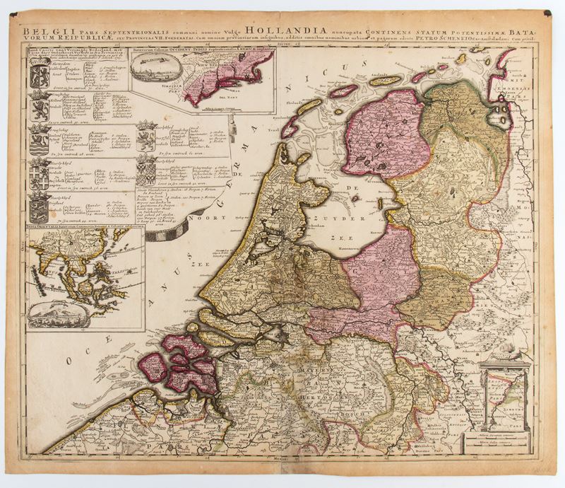 Pieter Schenck II - Belgii pars Septentrionalis communi nomine vulgo Hollandia