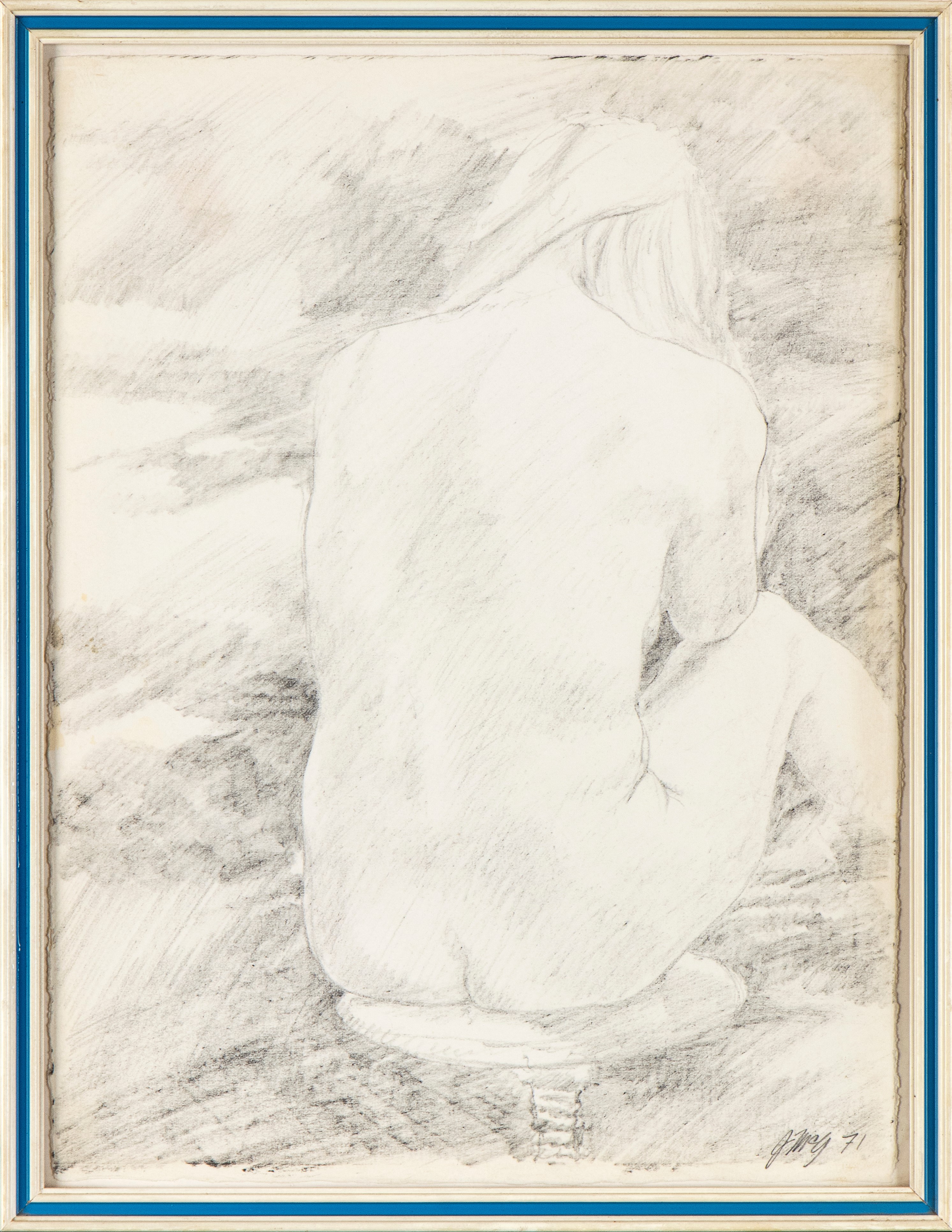 James Mcgarrell - Nudo femminile, 1971