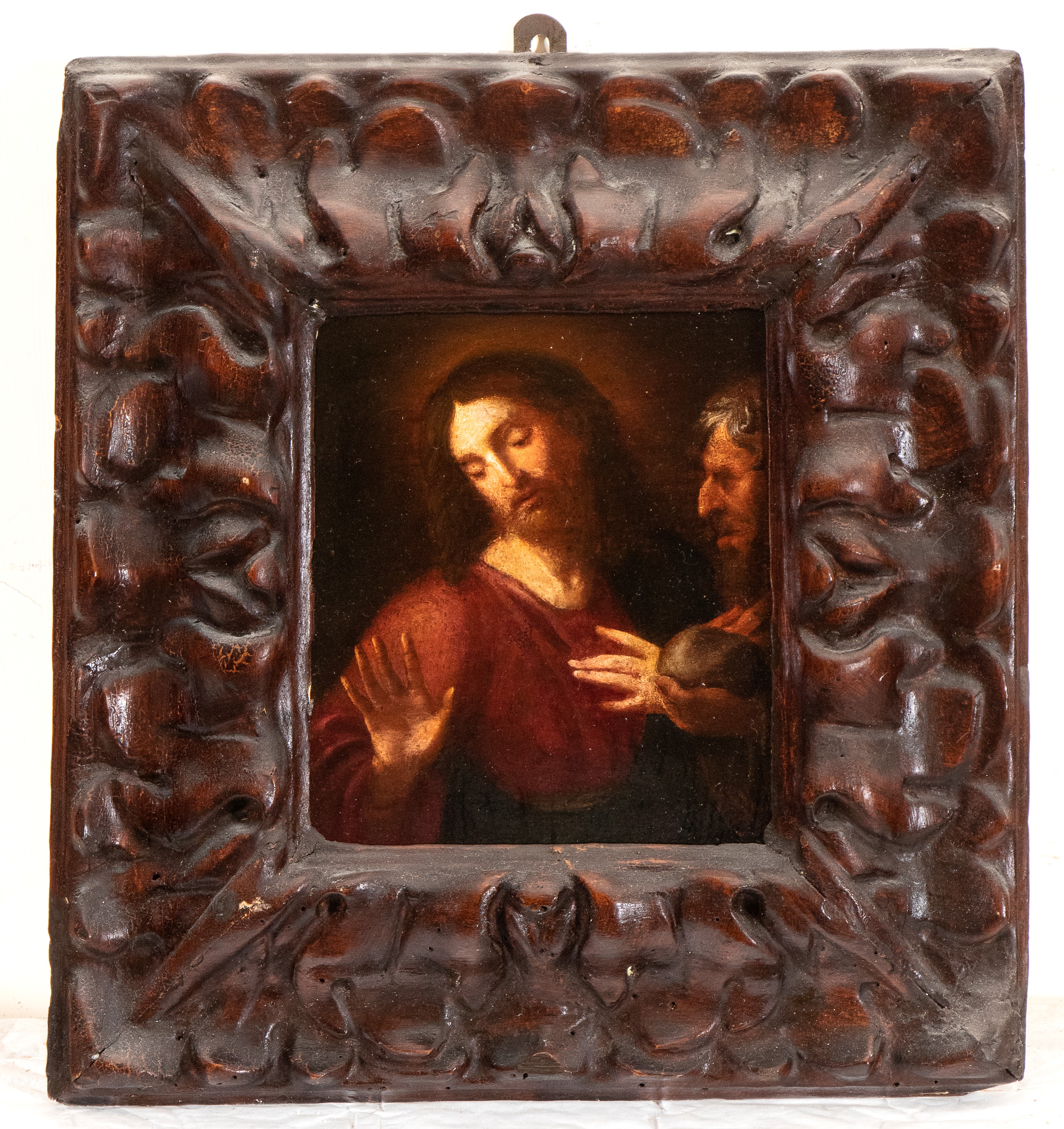 Artista Emiliano, XVIII Secolo - Autore non identificato, Cattura di Cristo, olio su tavola