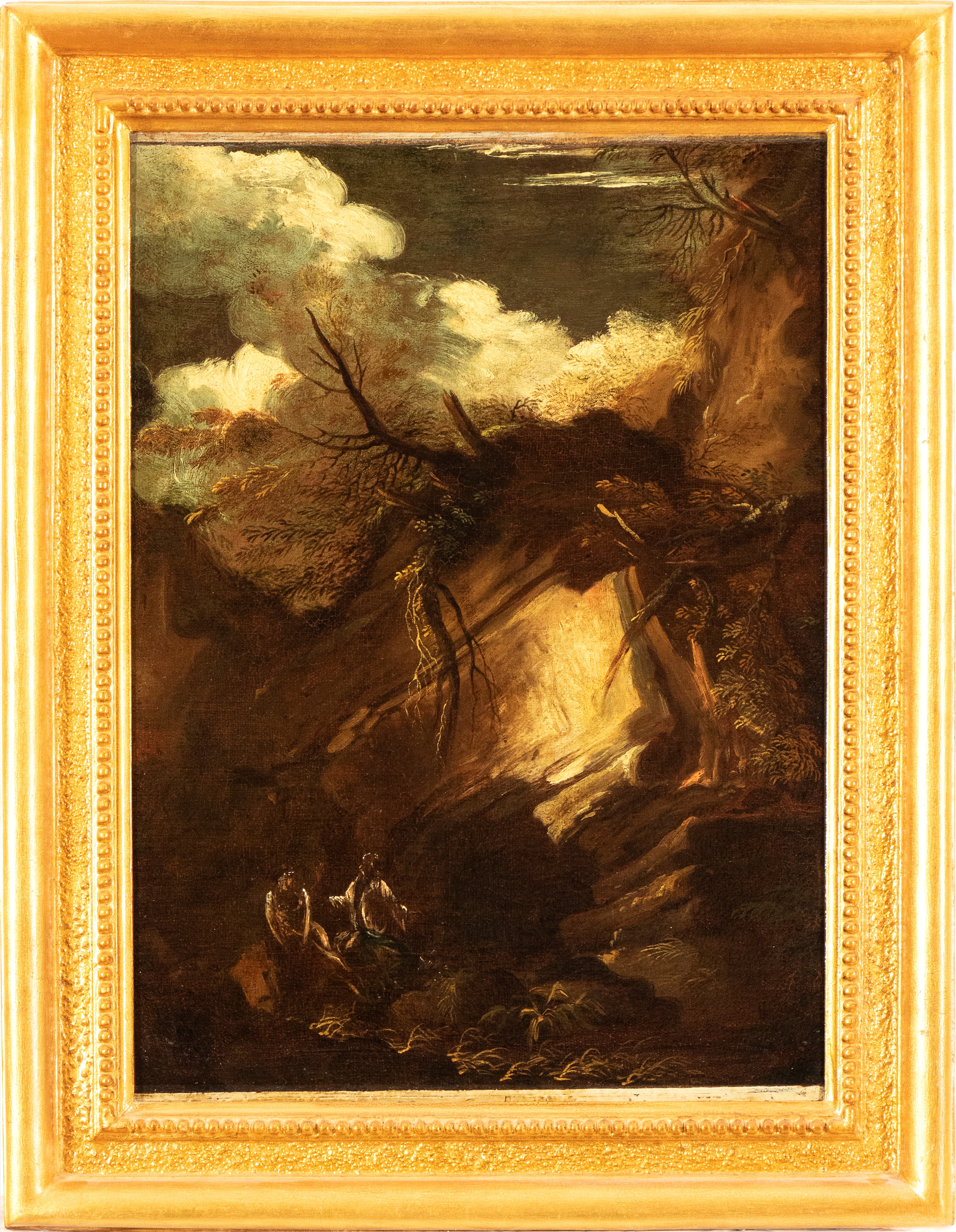 Paesaggio con santi eremiti