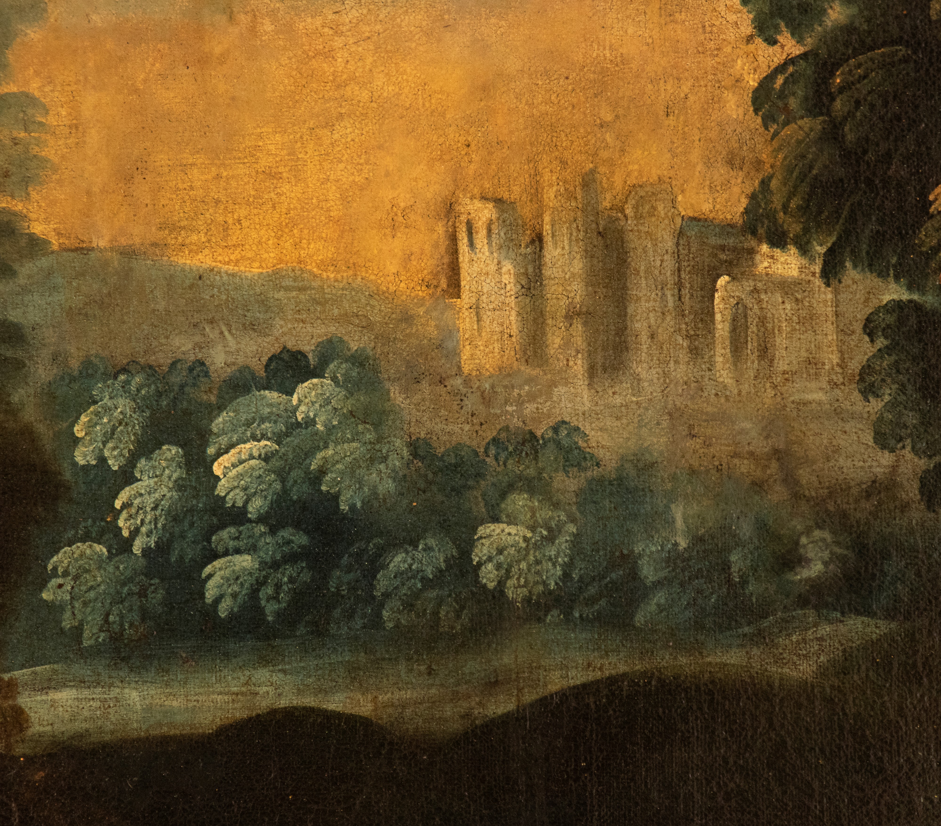 Artista Fiammingo, XVII Secolo - Autore non identificato, San Girolamo nel deserto, olio su tela