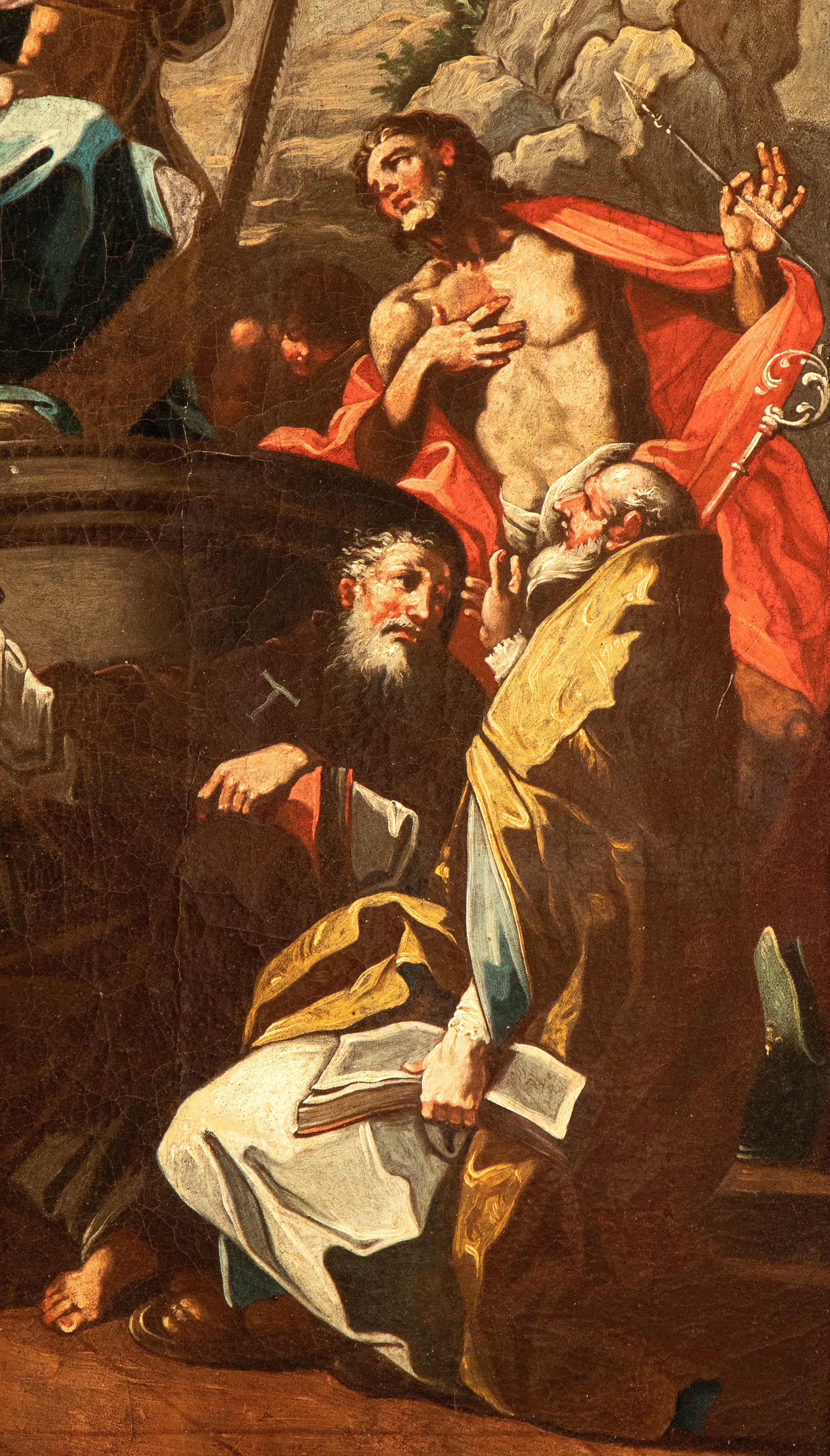 Madonna in trono con il Bambino, angeli e santi