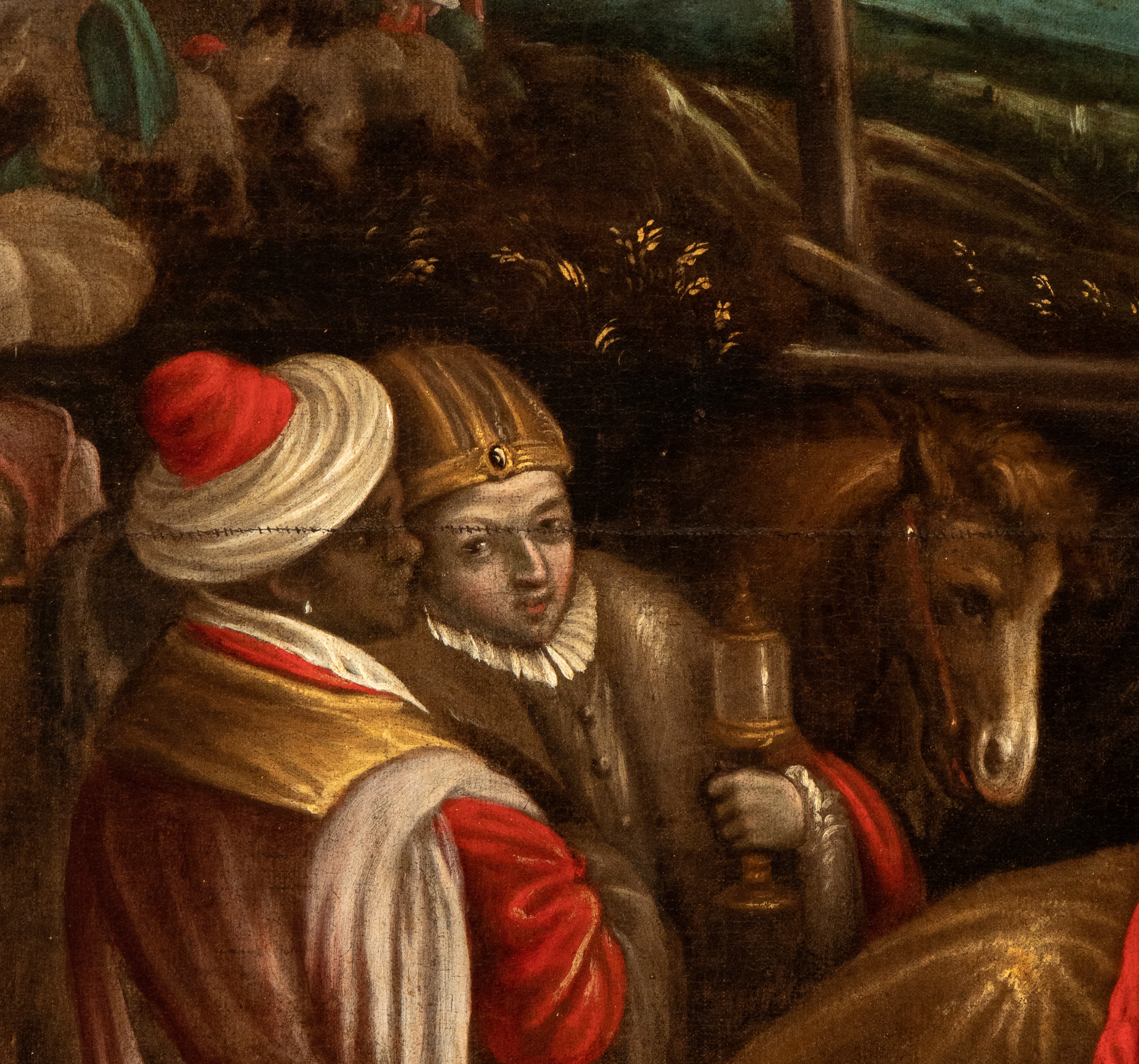 Bottega Bassanesca - Adorazione dei Magi - Olio su tela