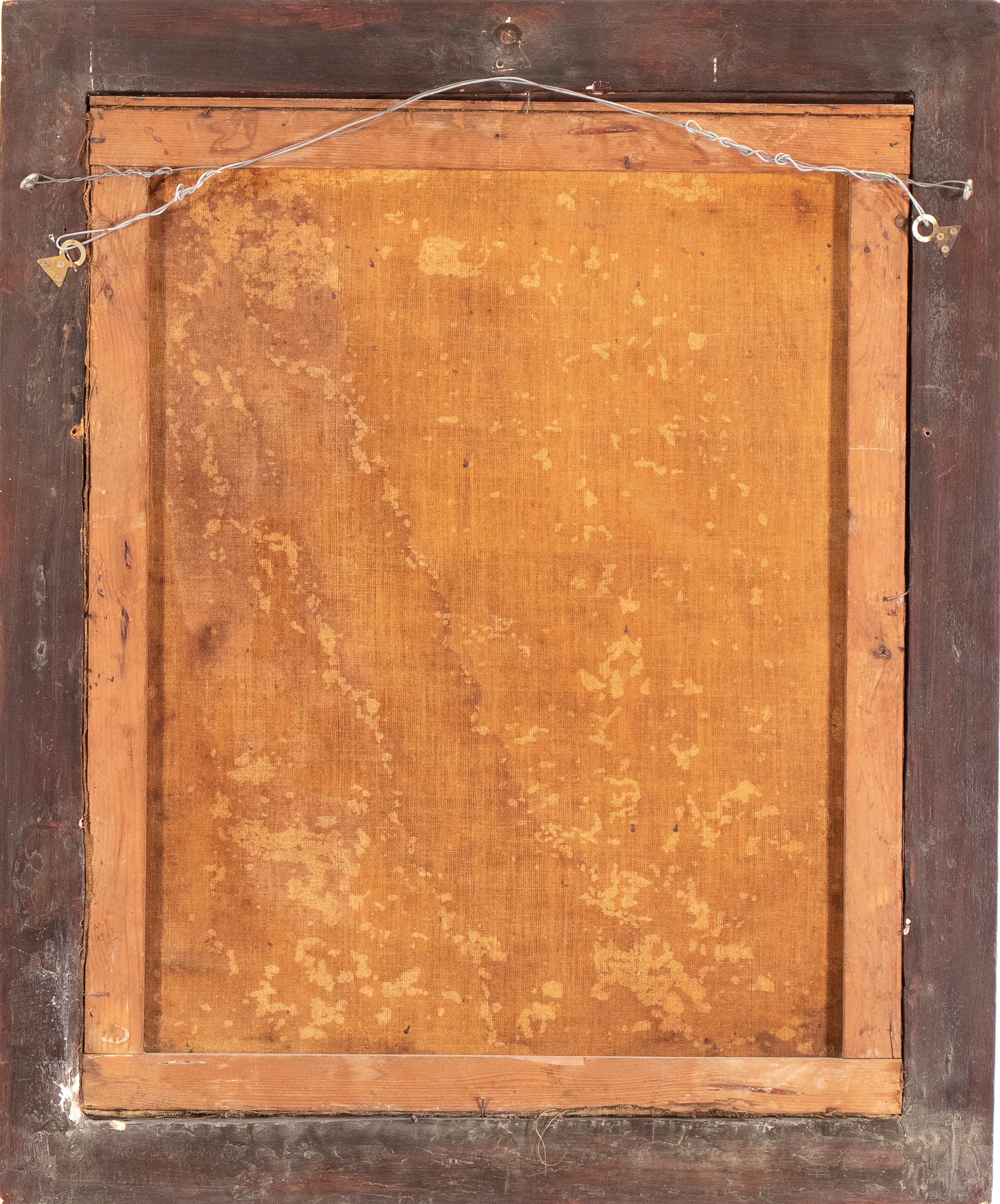 Artista Francese, XVIII Secolo - Autore sconosciuto, Ritratto di gentiluomo con lettera, olio su ...