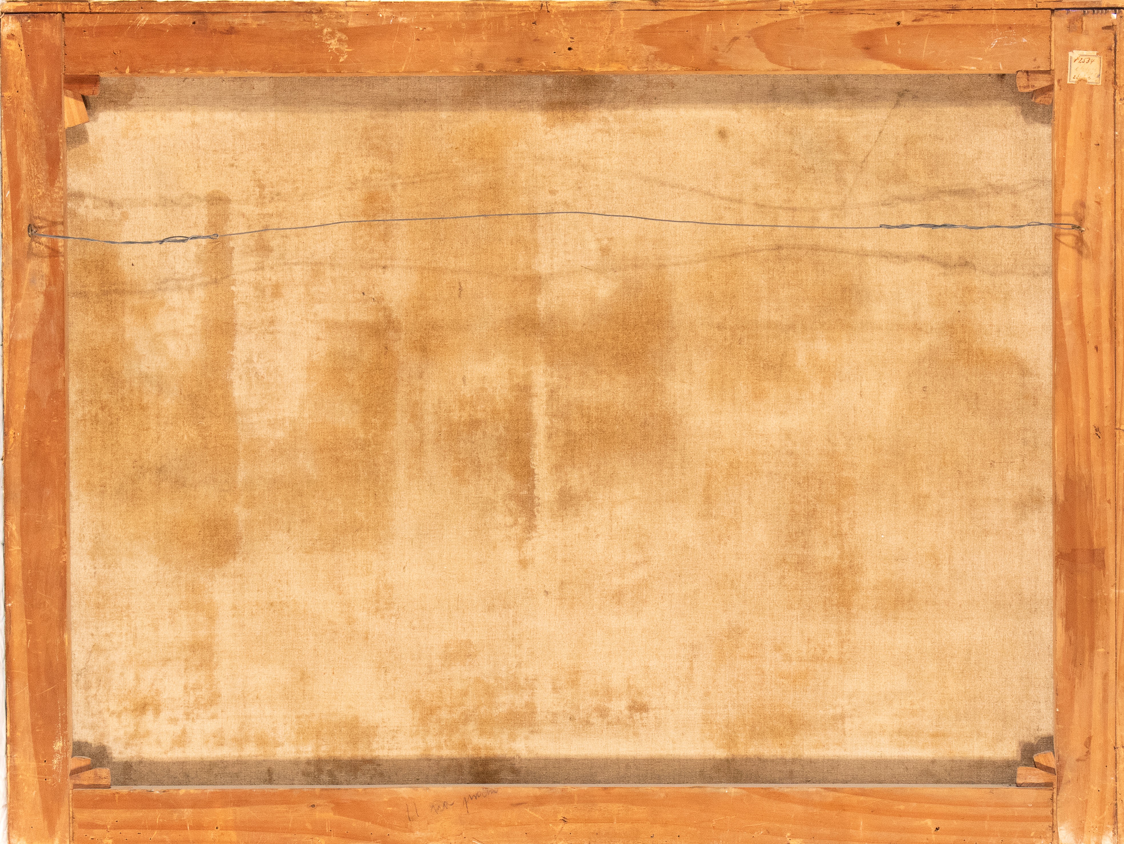 a) Baccanale con Bacco ubriaco; b) Baccanale con scena di sacrificio. Coppia di dipinti