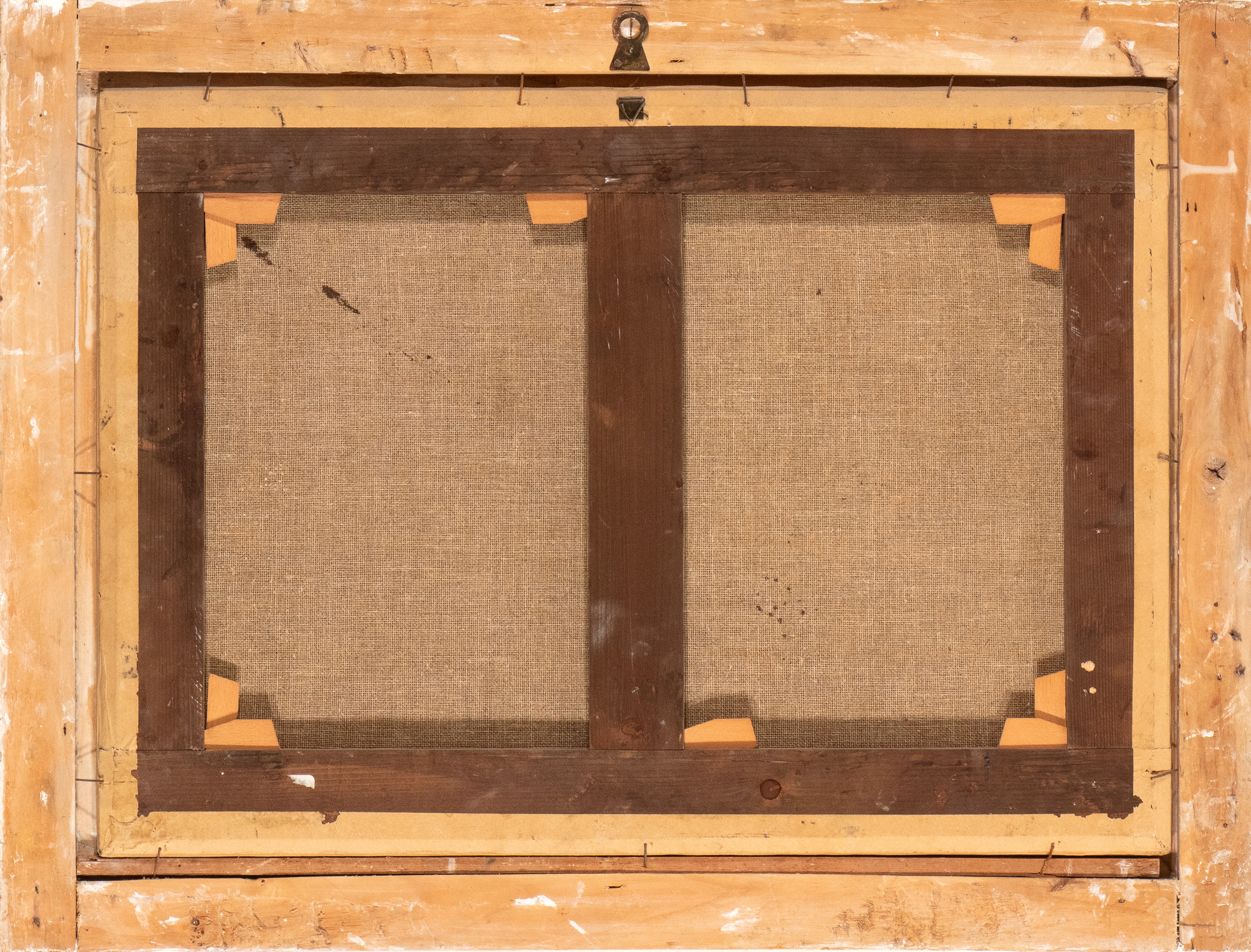 a) Paesaggio con contadini, corso d'acqua e borghetto sullo sfondo; b) Paesaggio con pastori, spe...