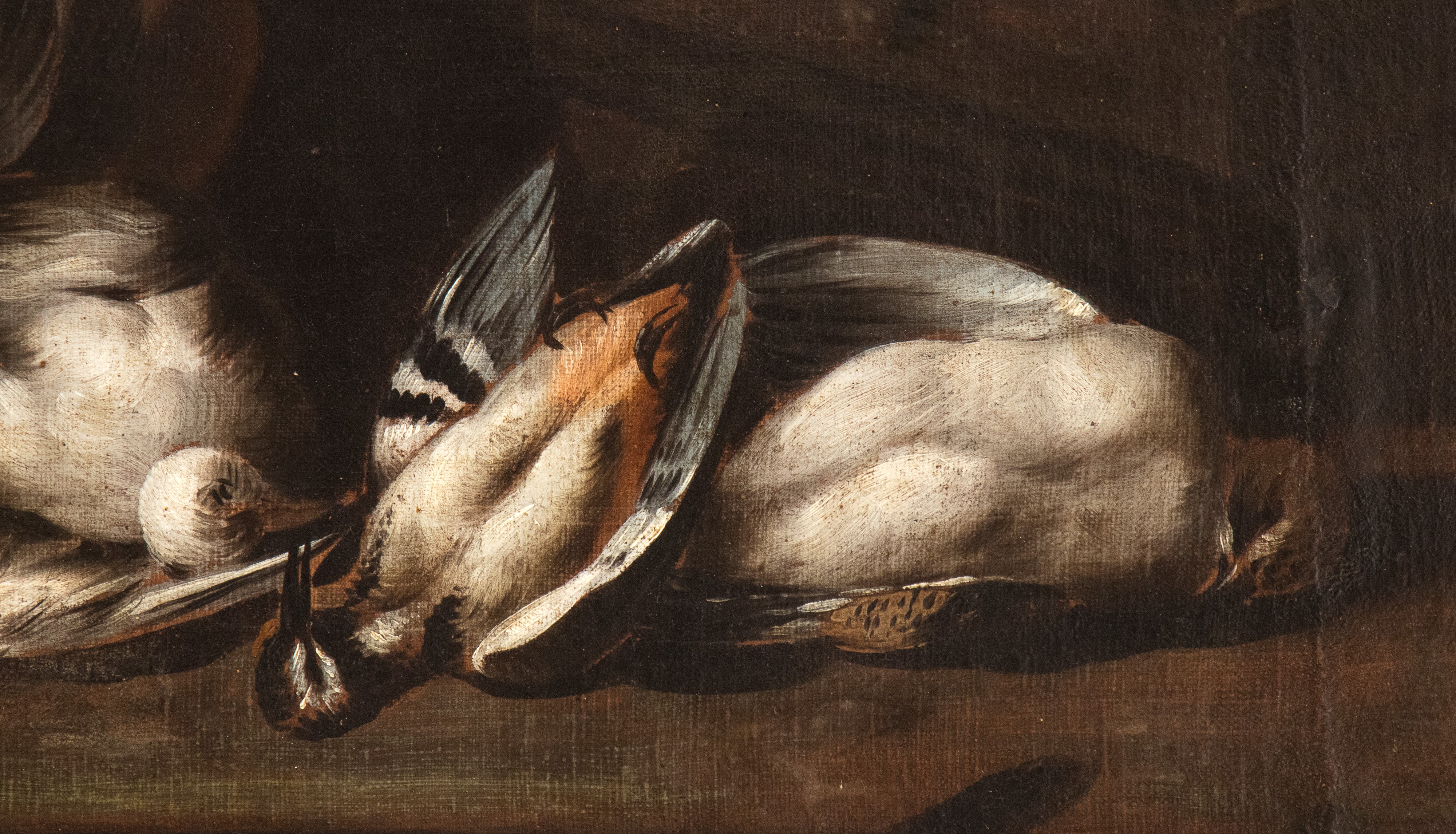 Natura morta con tacchino e cacciagione