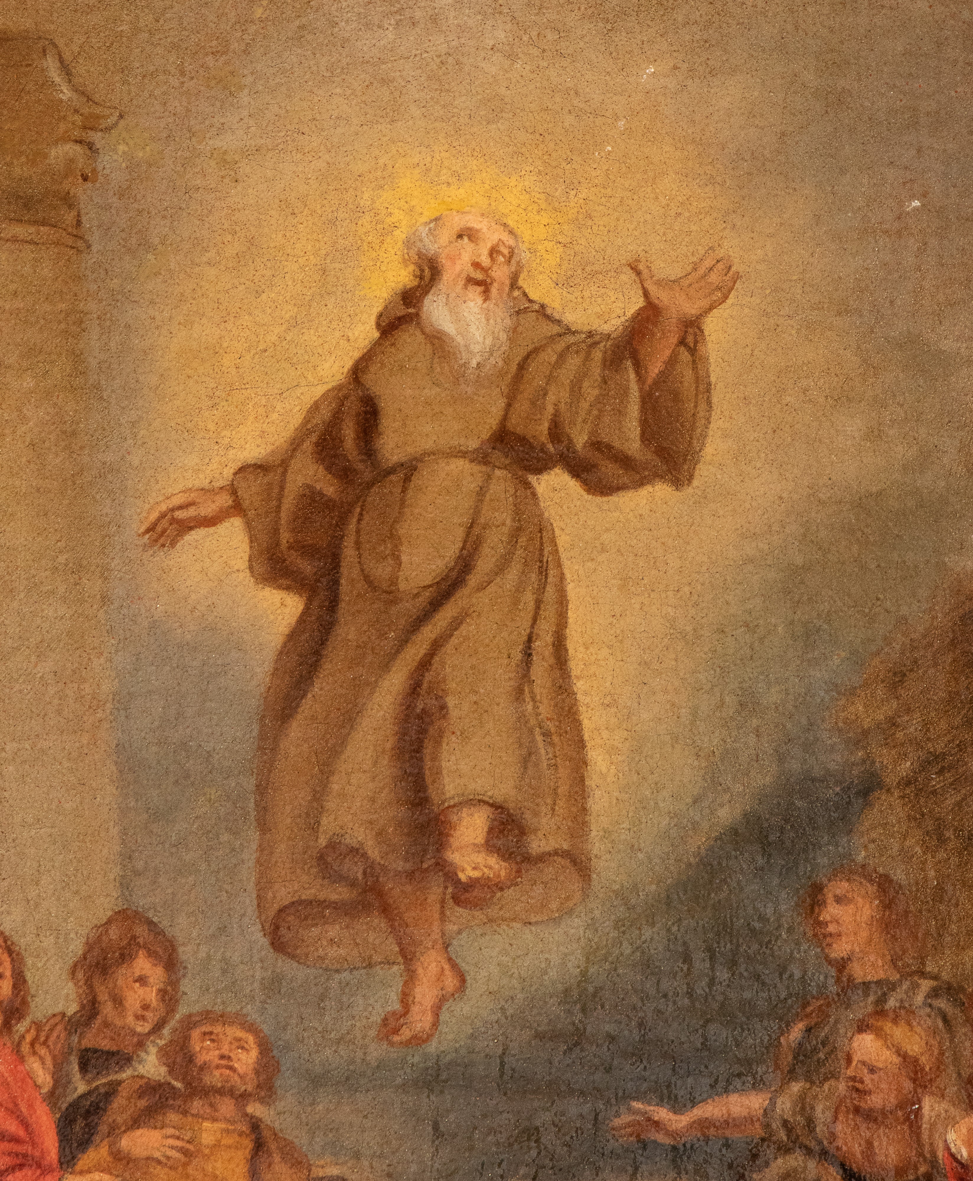 Artista Fiammingo, XVII Secolo - Autore sconosciuto, Miracolo di San Francesco di Paola, olio su ...