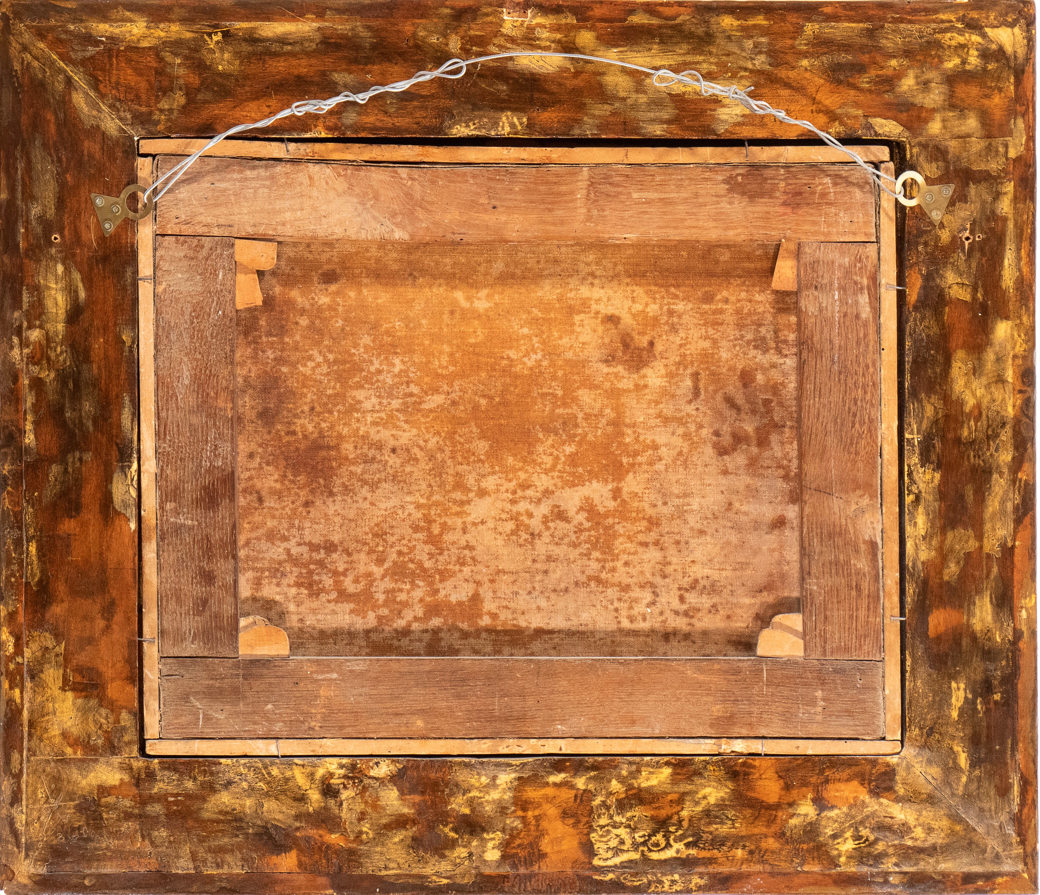 Artista Centro-italiano, XVII - XVIII Secolo - Paesaggio, olio su tela