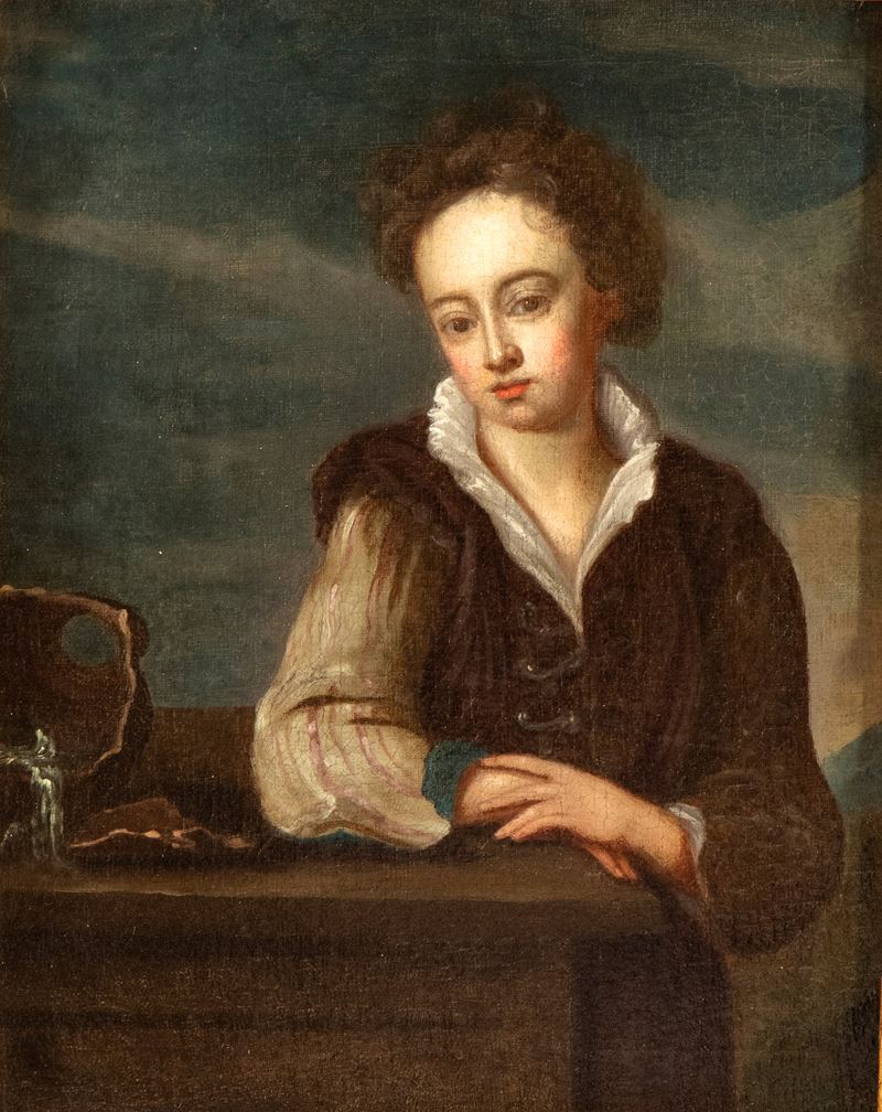 Ritratto di fanciulla con vaso rotto