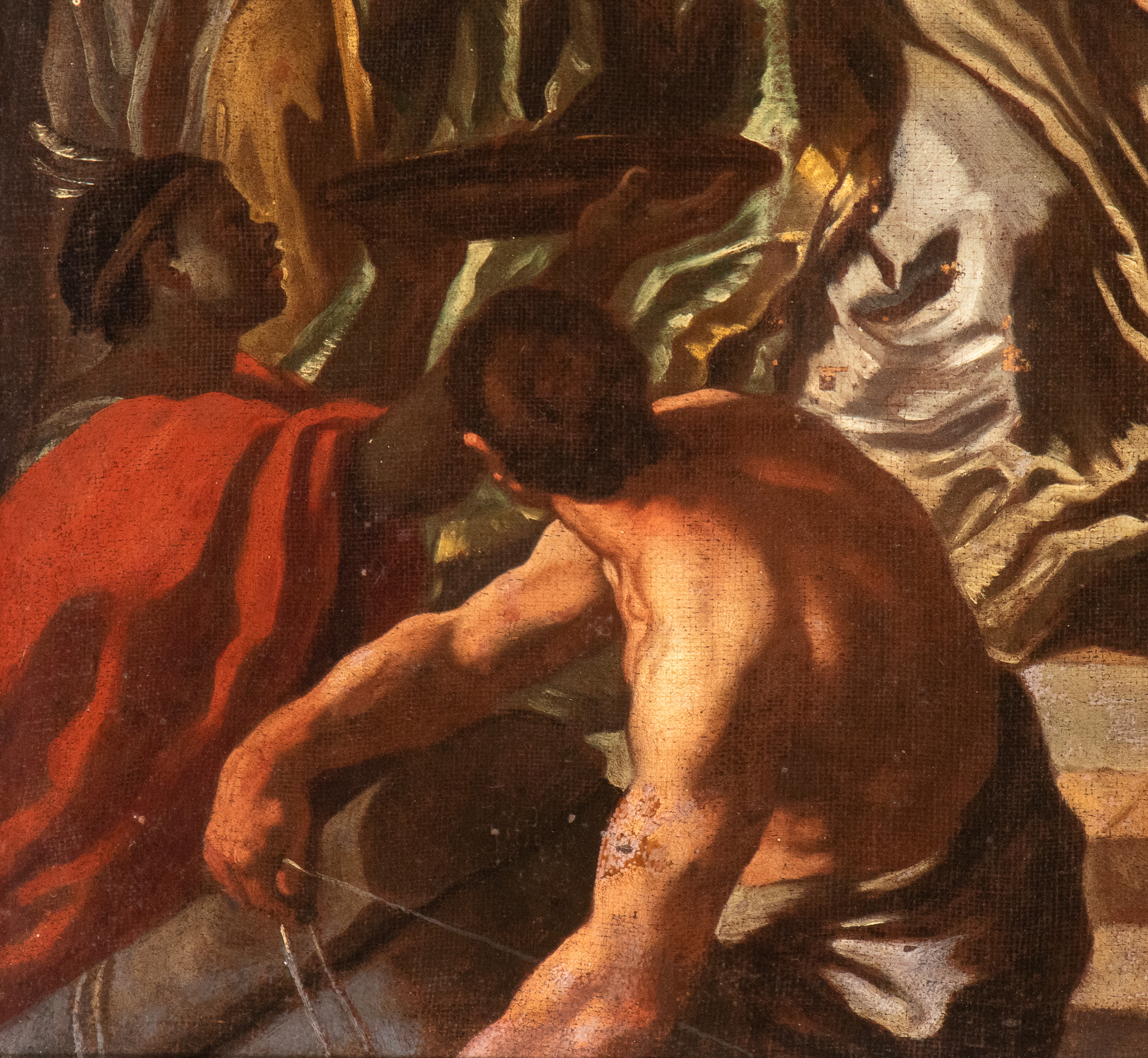 Francesco Solimena - Incontro tra Enea e Didone, olio su tela