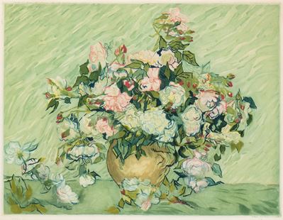 Les Roses, acquaforte e acquatinta
