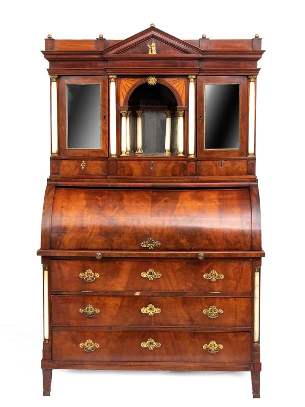 Ribalta doppio corpo a tempio con forte piano interno