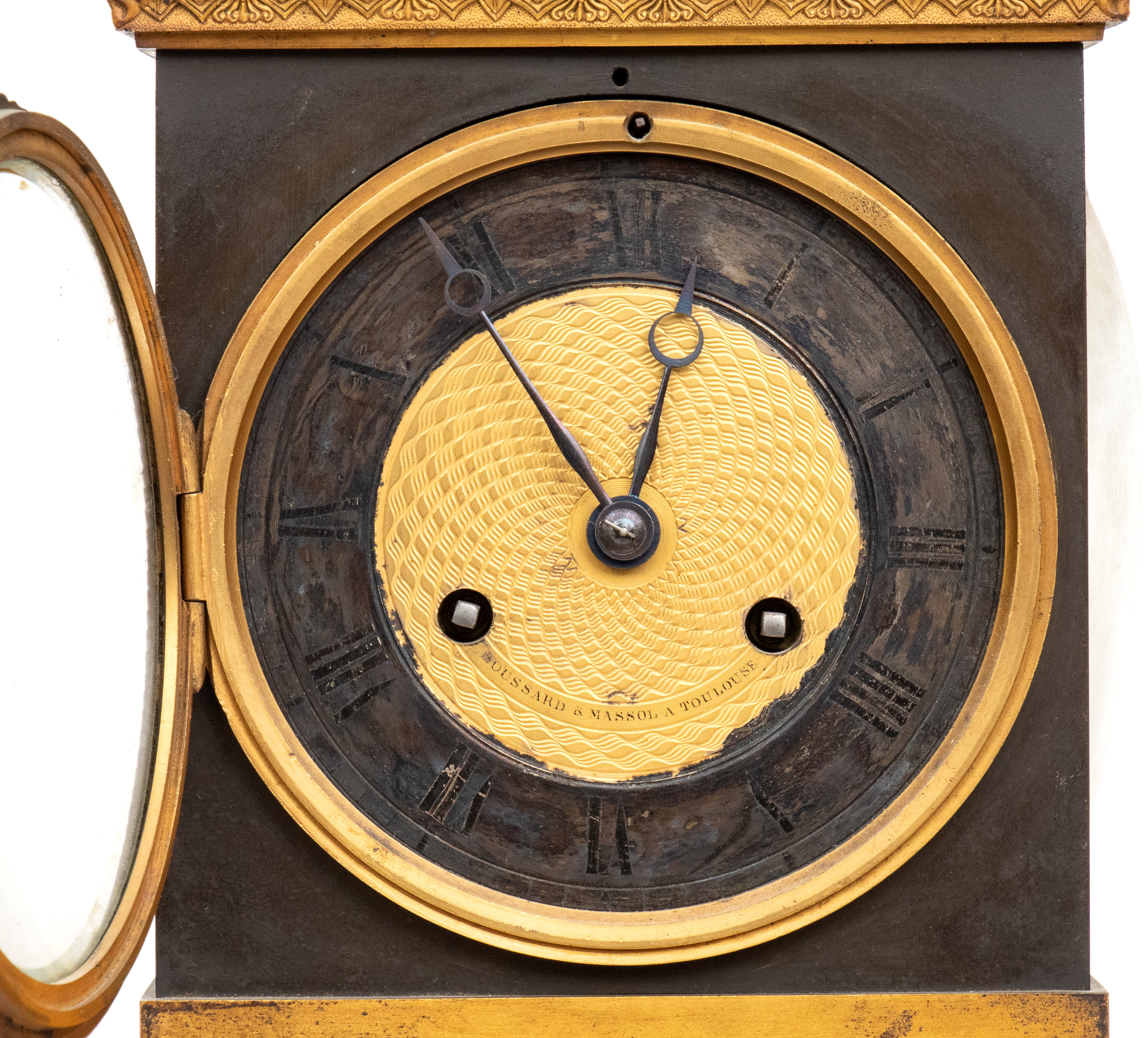 Orologio da camino, epoca Impero